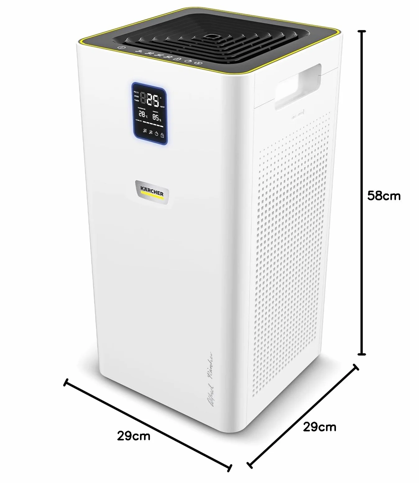 Kärcher Oczyszczacz Powietrza AF 50 Signature Line 520 m³/h 100 m² 99,95% 0,3 μm