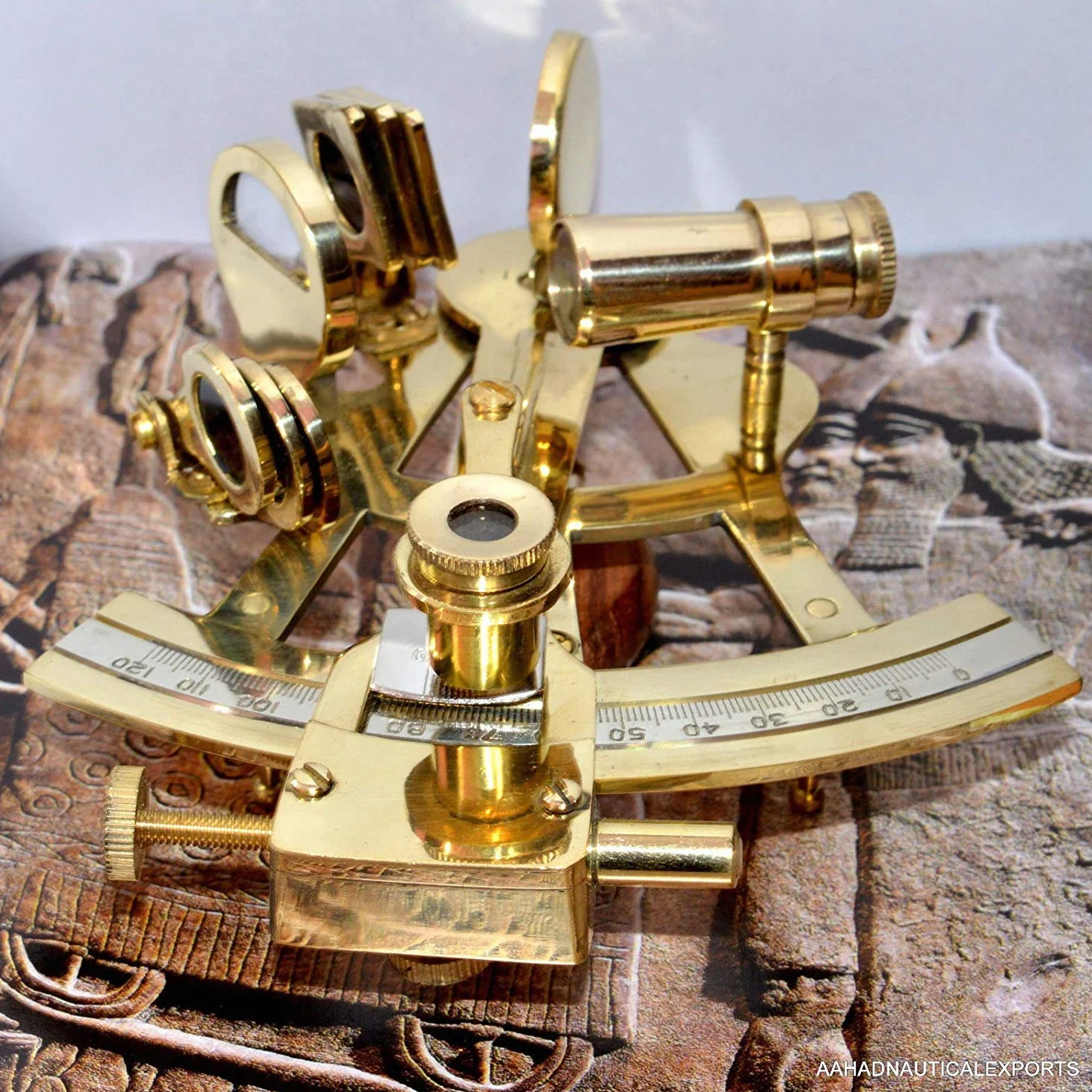 10 cm z litego mosiądzu morski instrument roboczy astrolabon statki morski prezent h