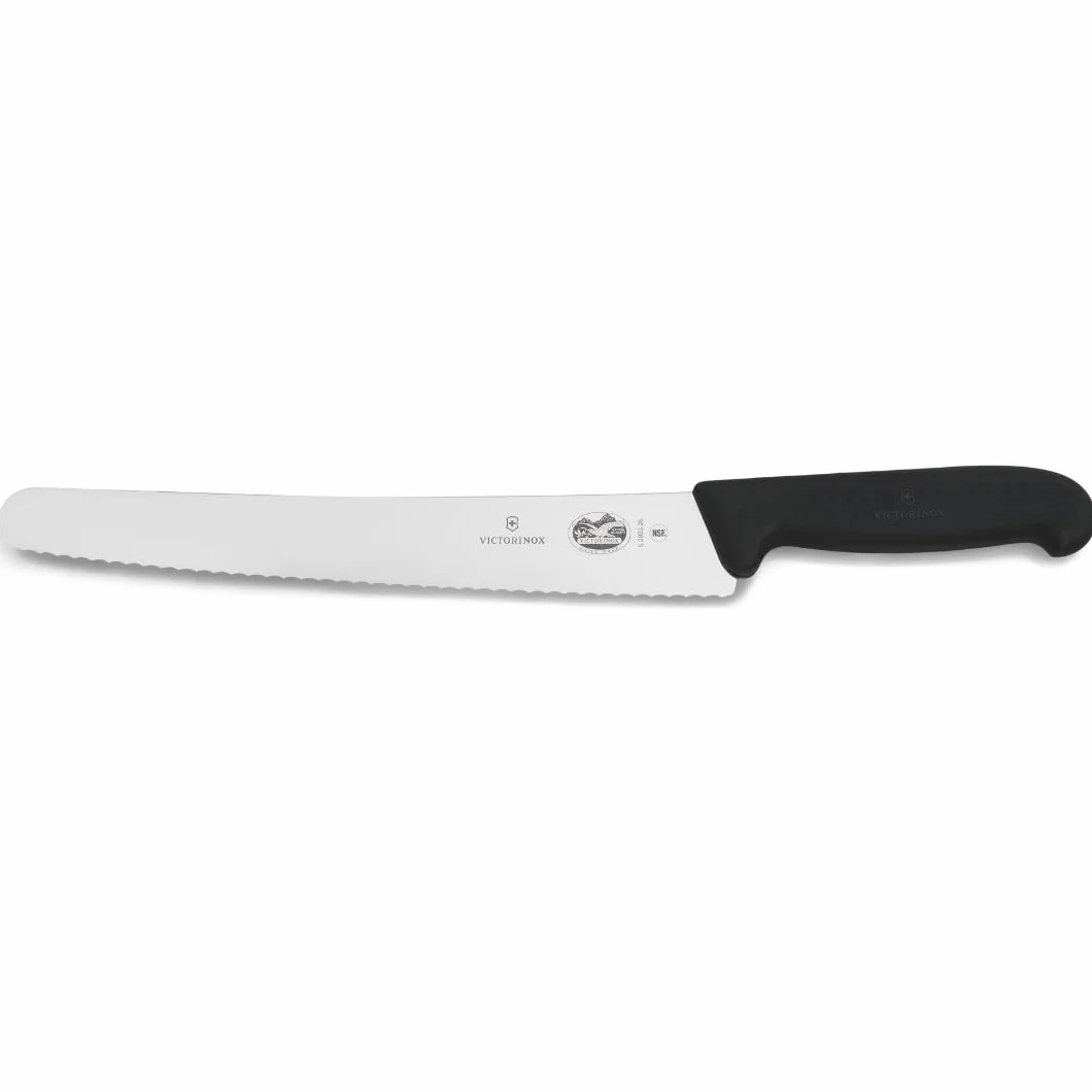 Victorinox Fibrox Pro 10.25 Cala Zakrzywiony Nóż Do Chleba Z Ząbkowanym Ostrzem