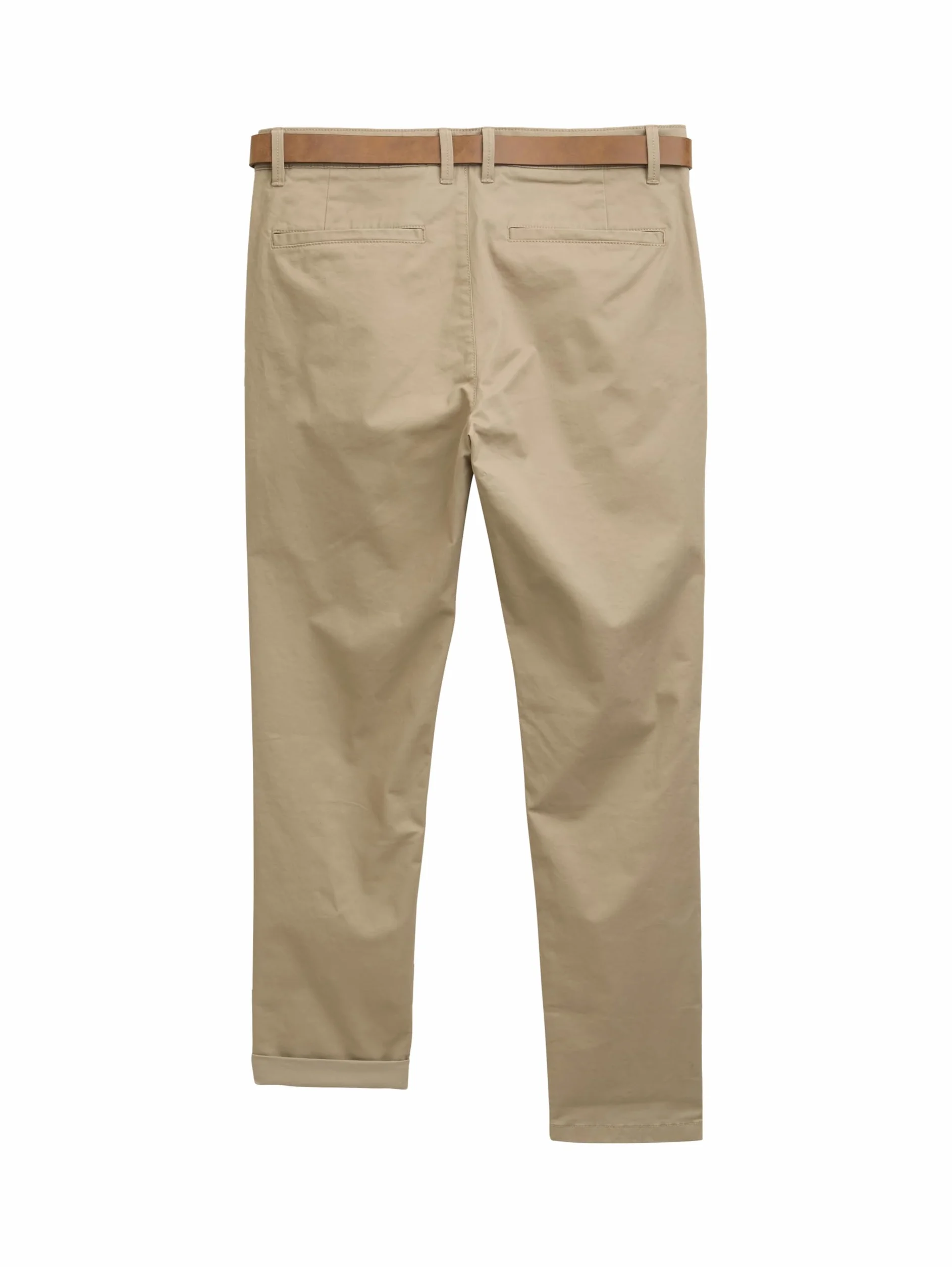 TOM TAILOR Denim Spodnie chinosy z paskiem 1027694 Mężczyźni