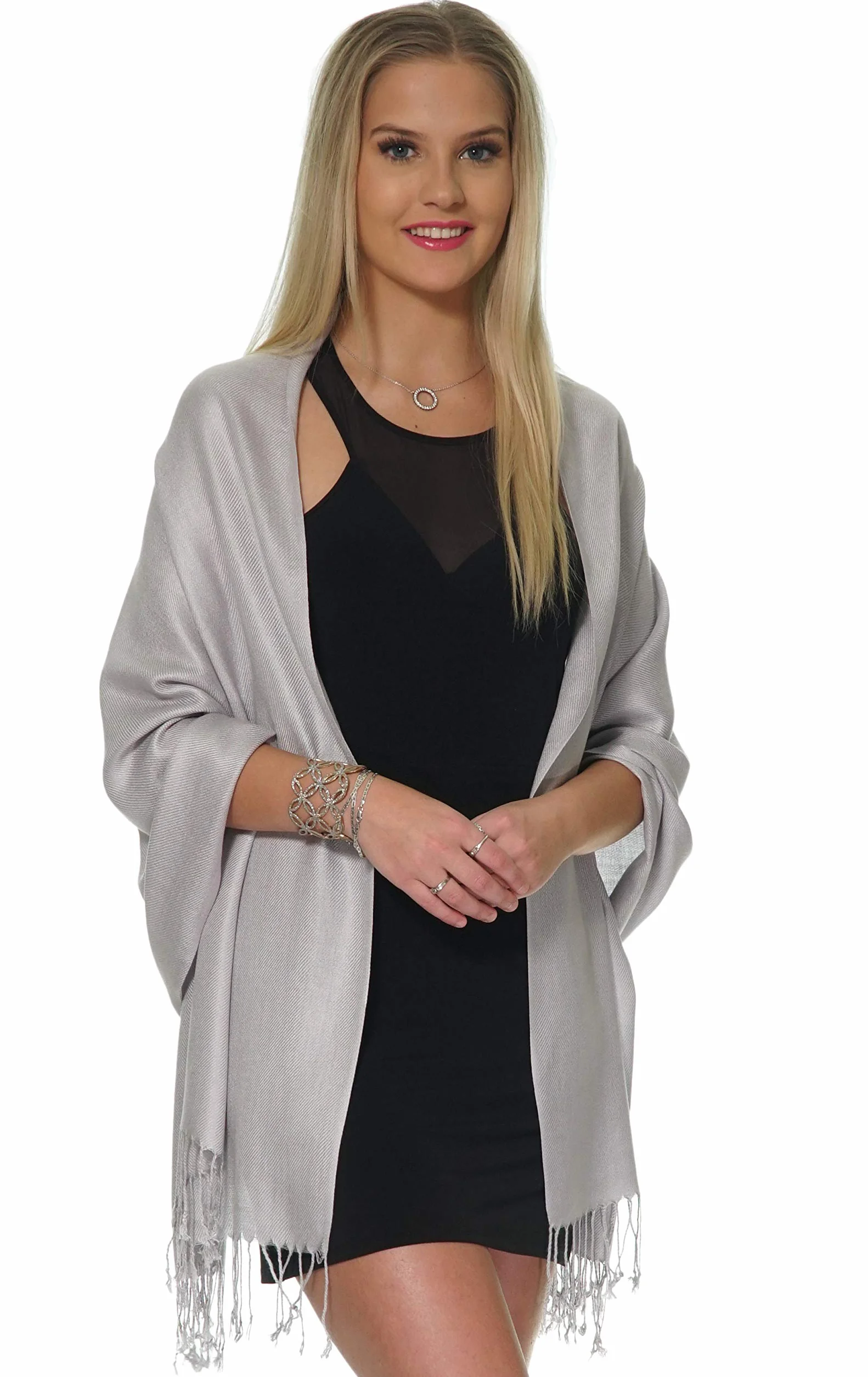 Pashmina Szale i Wrapy do sukni wieczorowej, duży, miękki szal na wesele