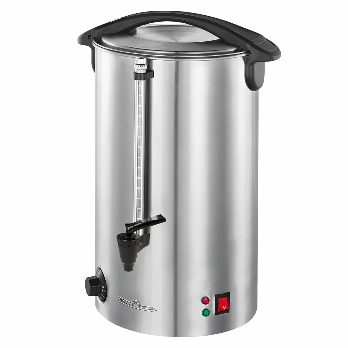 ProfiCook PC-HGA 1196 - Dozownik gorących napojów - Zbiornik automatyczny 7 L - Stal nierdzewna - 1500 W - Kolor srebrny