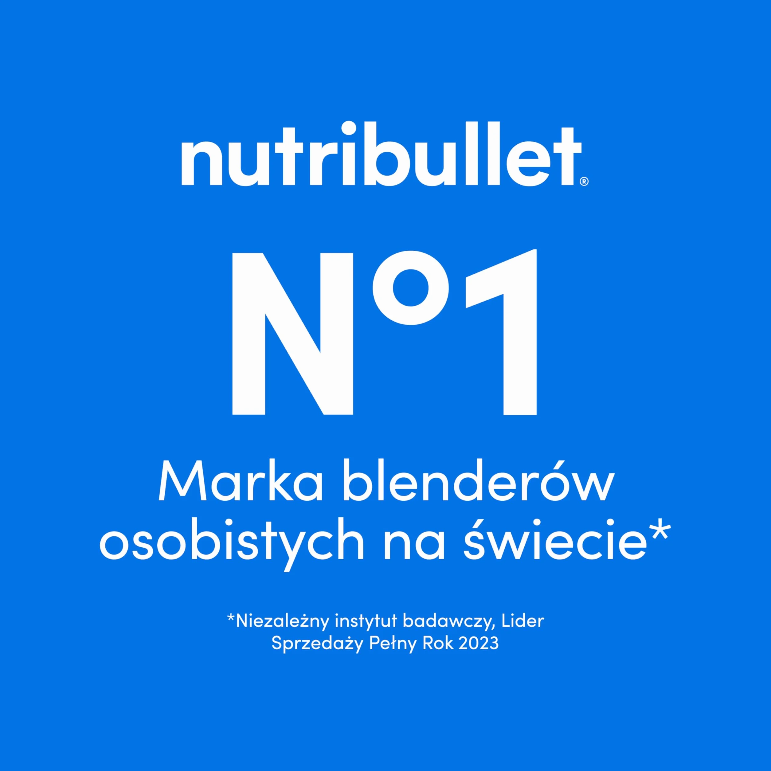 Nutribullet Mini Blender 475 ml Bez BPA Tritan 4-Stronne Ostrze Stal Nierdzewna USB-C Biały NBP003W