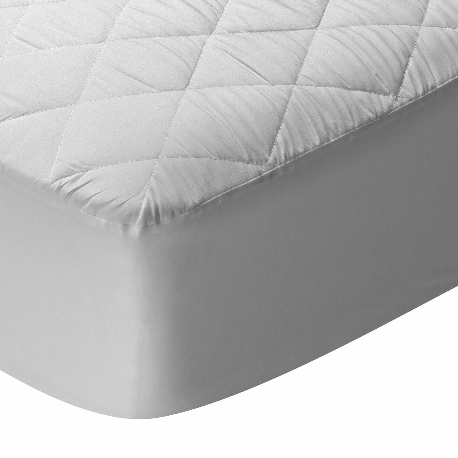 Pikolin Pikowany ochraniacz na materac z włókna, wodoodporny, przeciw roztoczom, biały Cama 140-140 x 190/200 cm, biały
