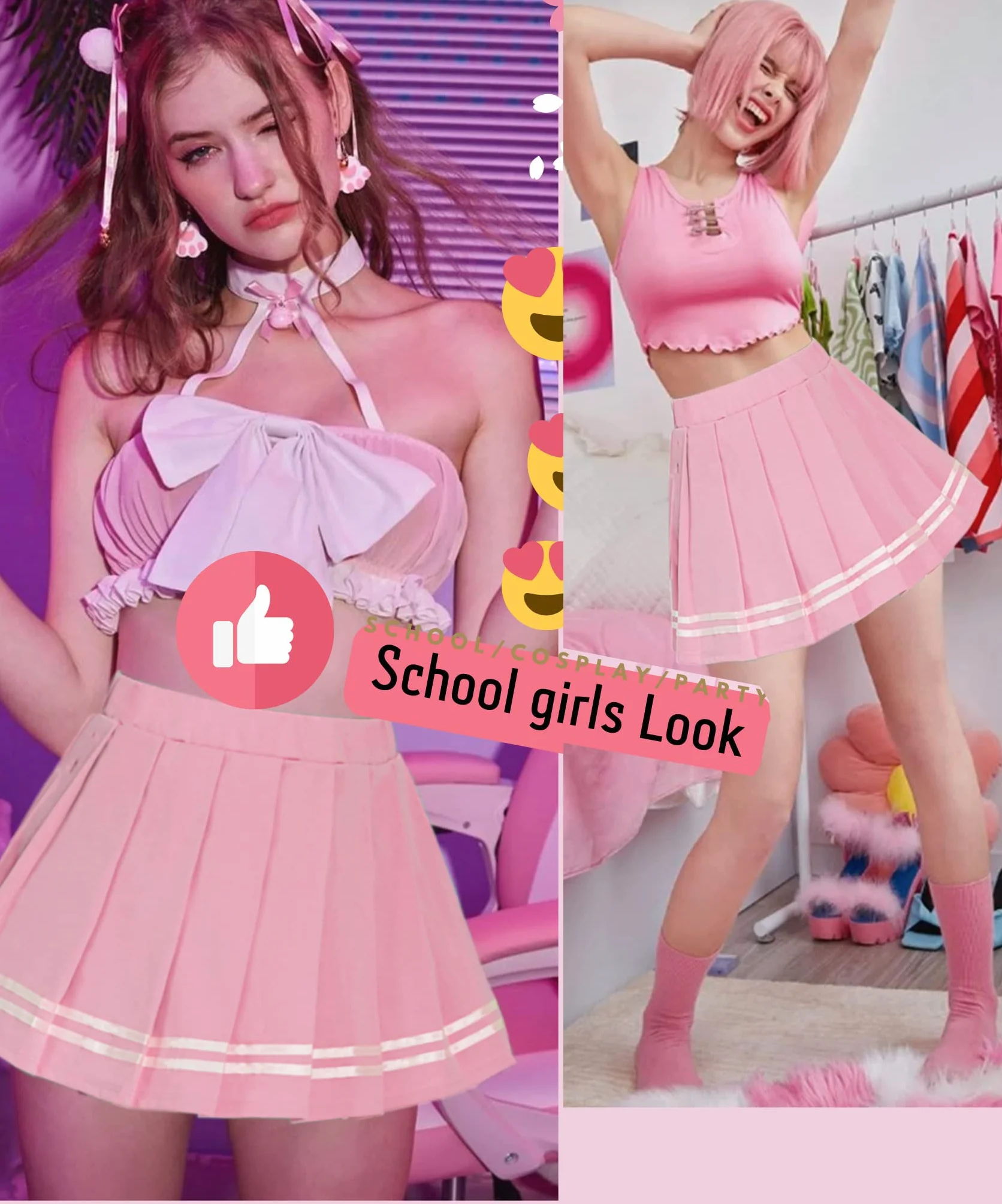 Avidlove Damska Mini Spódniczka w Kratkę, Plisowana, Krótka, Wysoka Talia, Spódnica Plisowana, Linia A, Spódnica Mini Do Szkoły, Dla Dziewcząt, Spódnica Sportowa