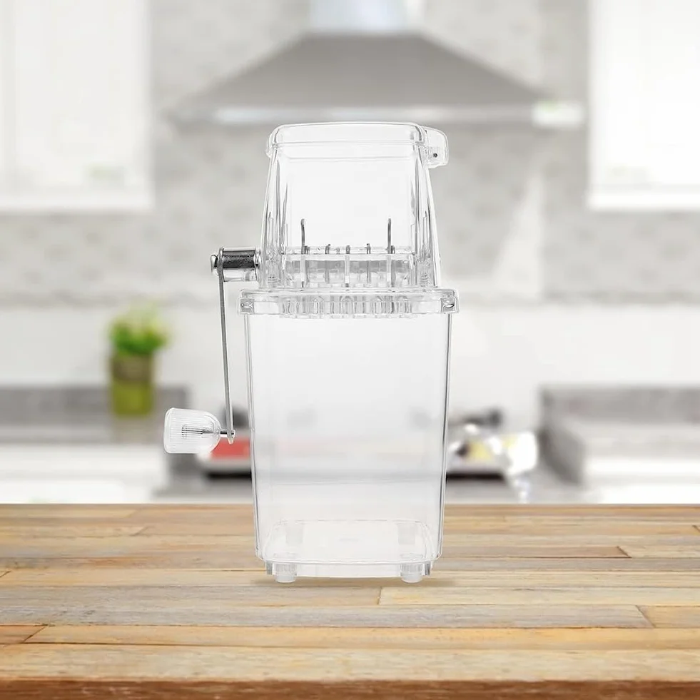 Przenośna ręczna kostkarka do lodów 2 l Ice Crusher Shaver