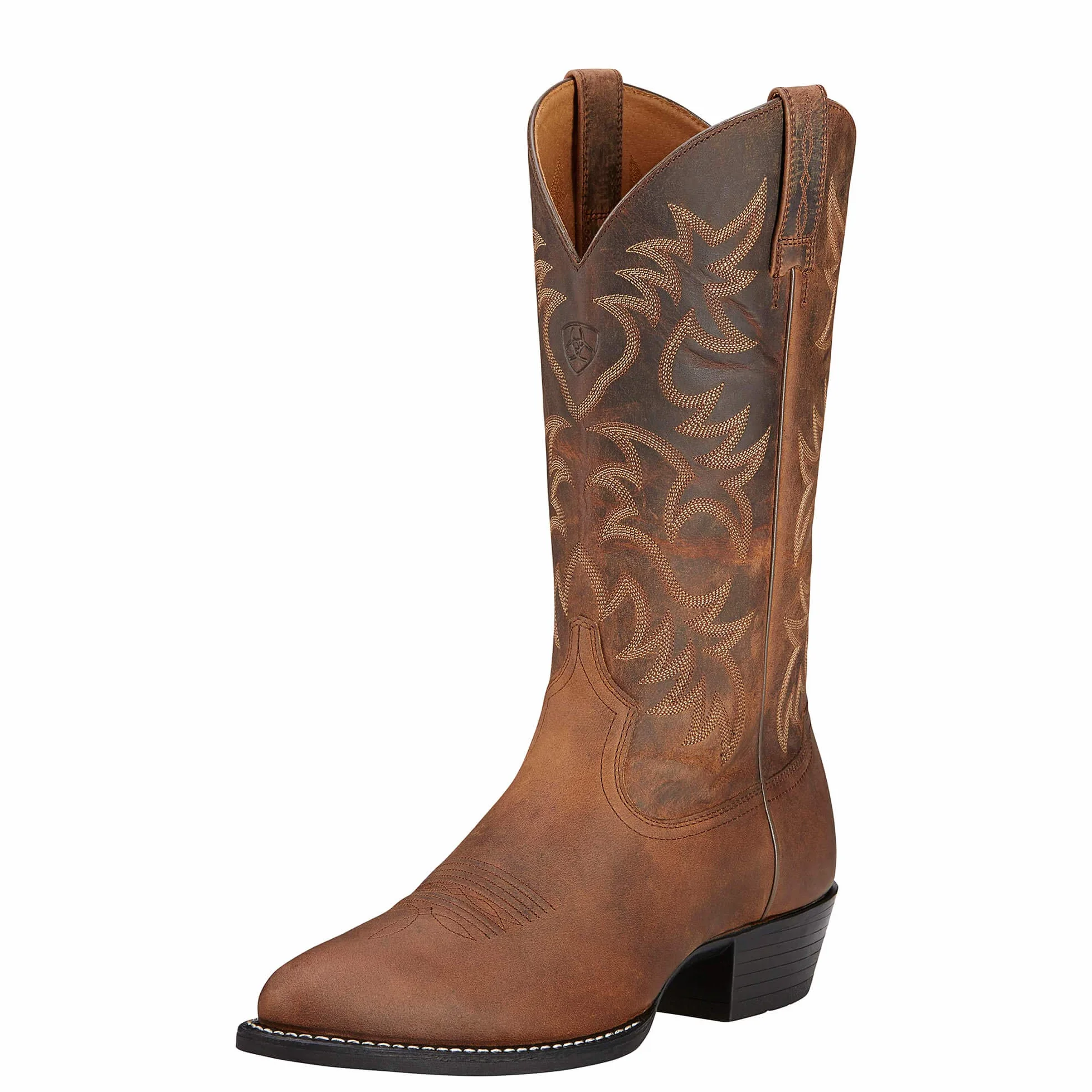 Ariat Heritage Buty Western z okrągłym noskiem - męskie buty kowbojskie z okrągłym noskiem