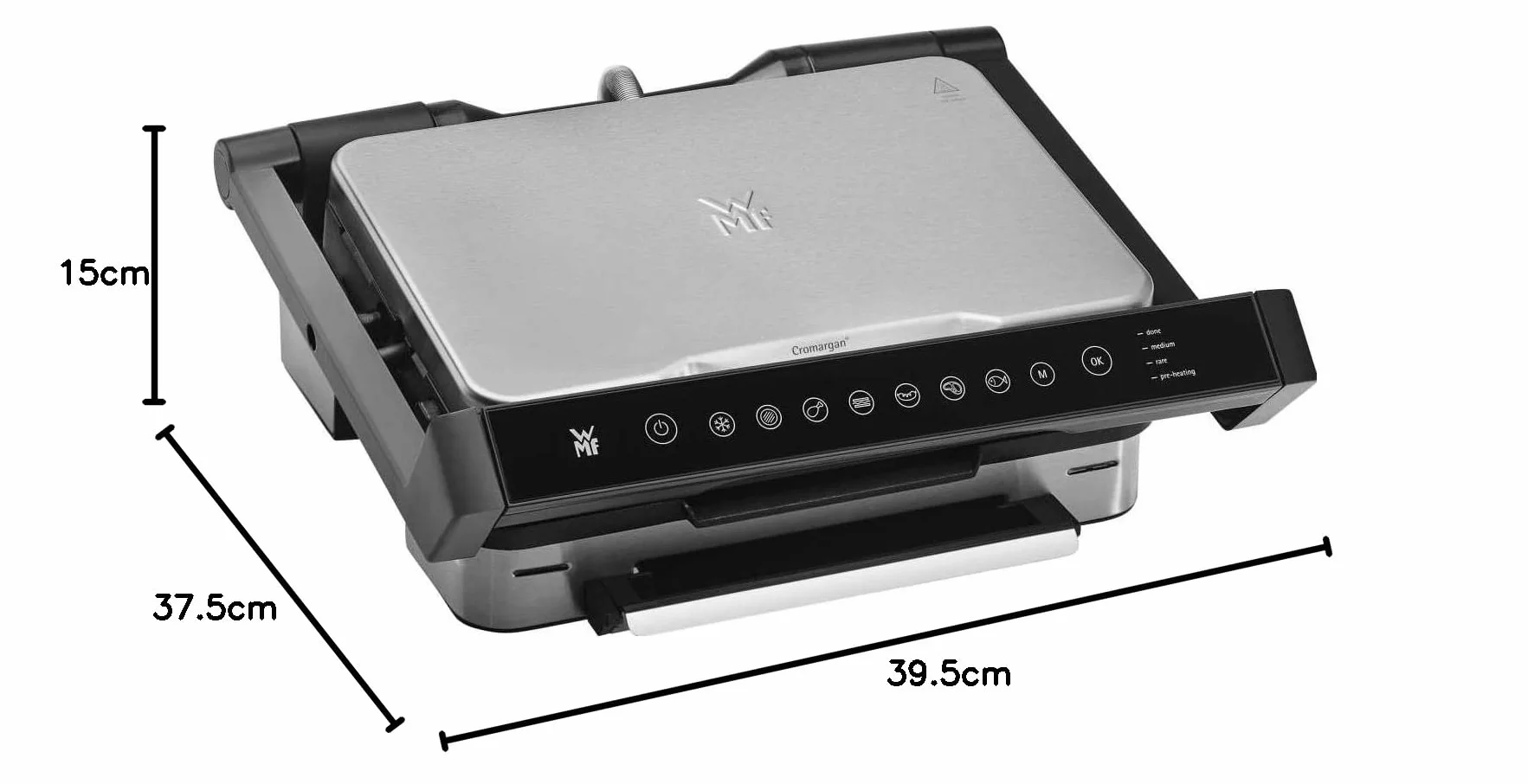 WMF Profi Plus Contact Grill, Perfection