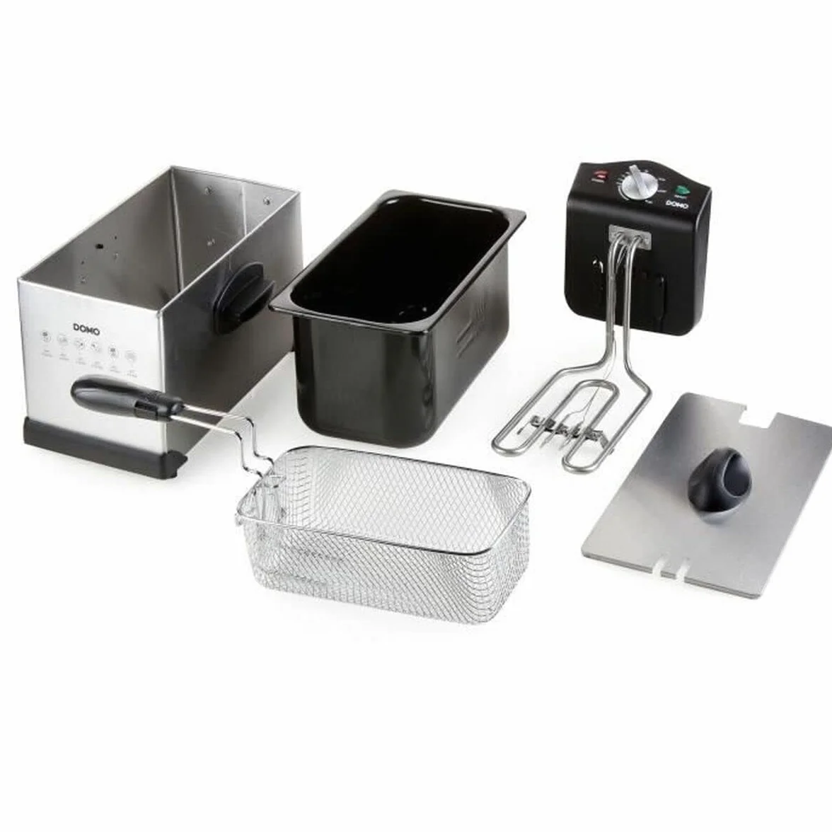 DOMO DO514FR frytkownica stal nierdzewna 3 l - 2000 W