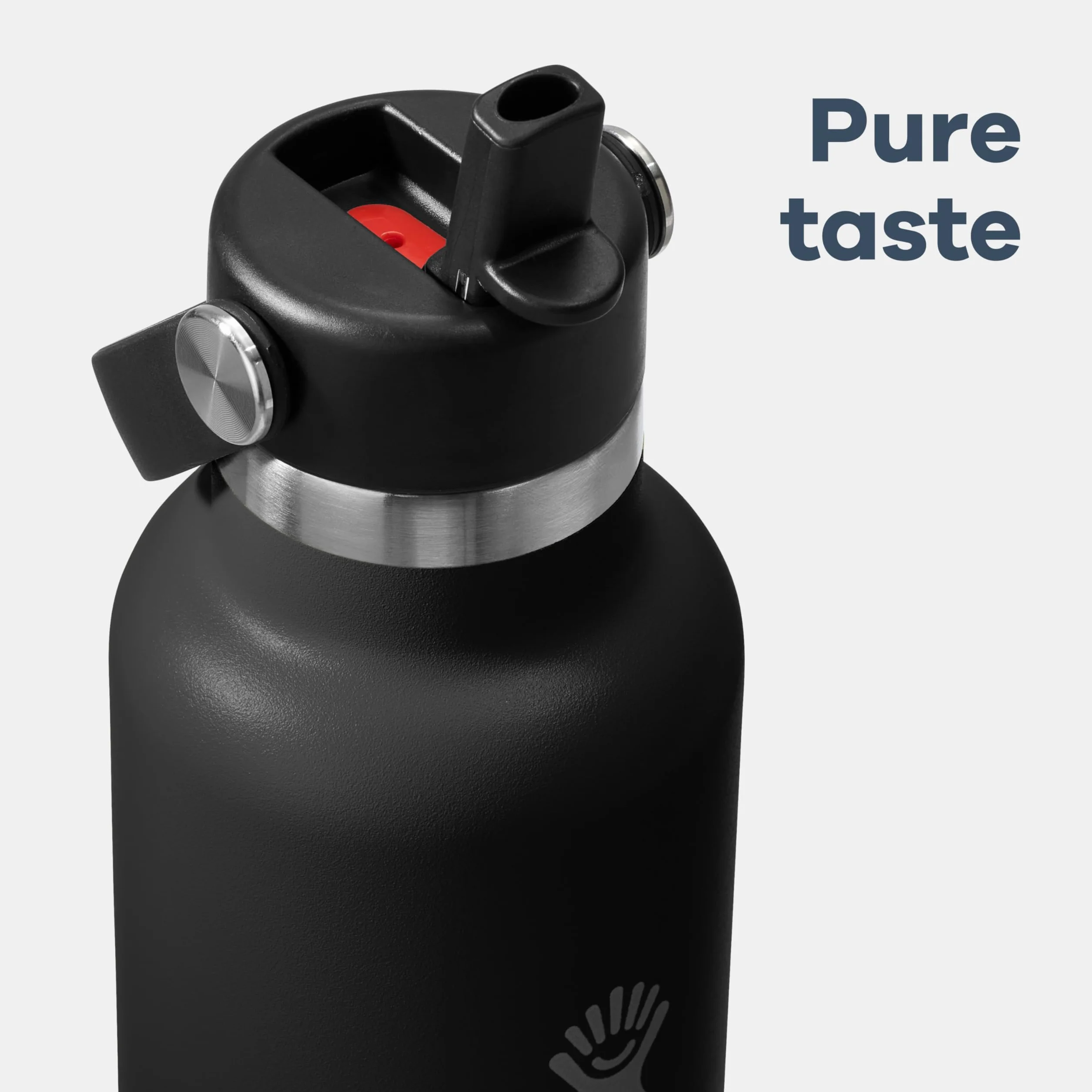 Hydro Flask Standard Mouth Flex Korek do Termosu Czarny Czerwony 7.37 x 5.84 x 7.62 cm