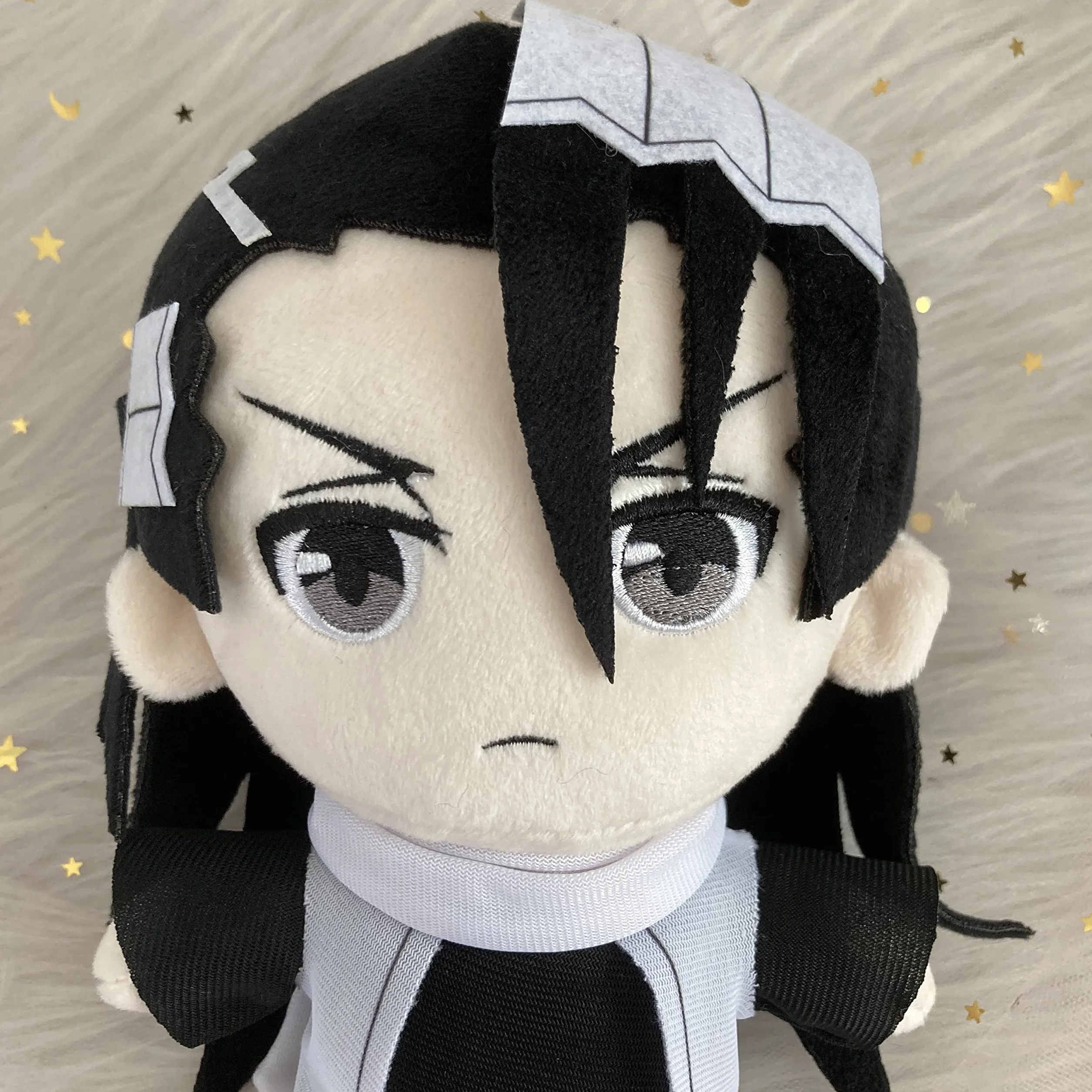 Kuchiki Byakuya miękka figura poduszka do przytulania 20 cm Anime