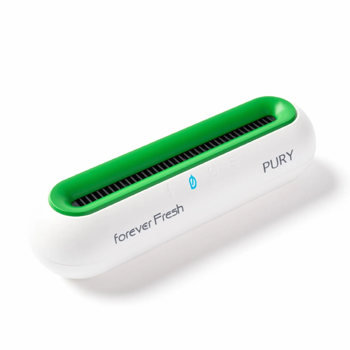 PURY Oczyszczacz do lodówki, eliminuje pleśń i bakterie. Generuje prawidłową i zmierzoną emisję ozonu (50 mg/h), zasięg do 45 gg. Forever Fresh 885C