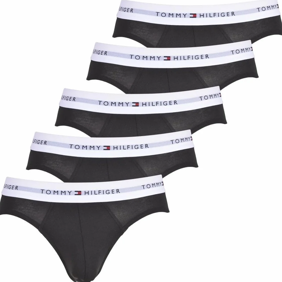 Tommy Hilfiger Majtki męskie, Wielokolorowy (czarny/czarny/czarny/czarny), L