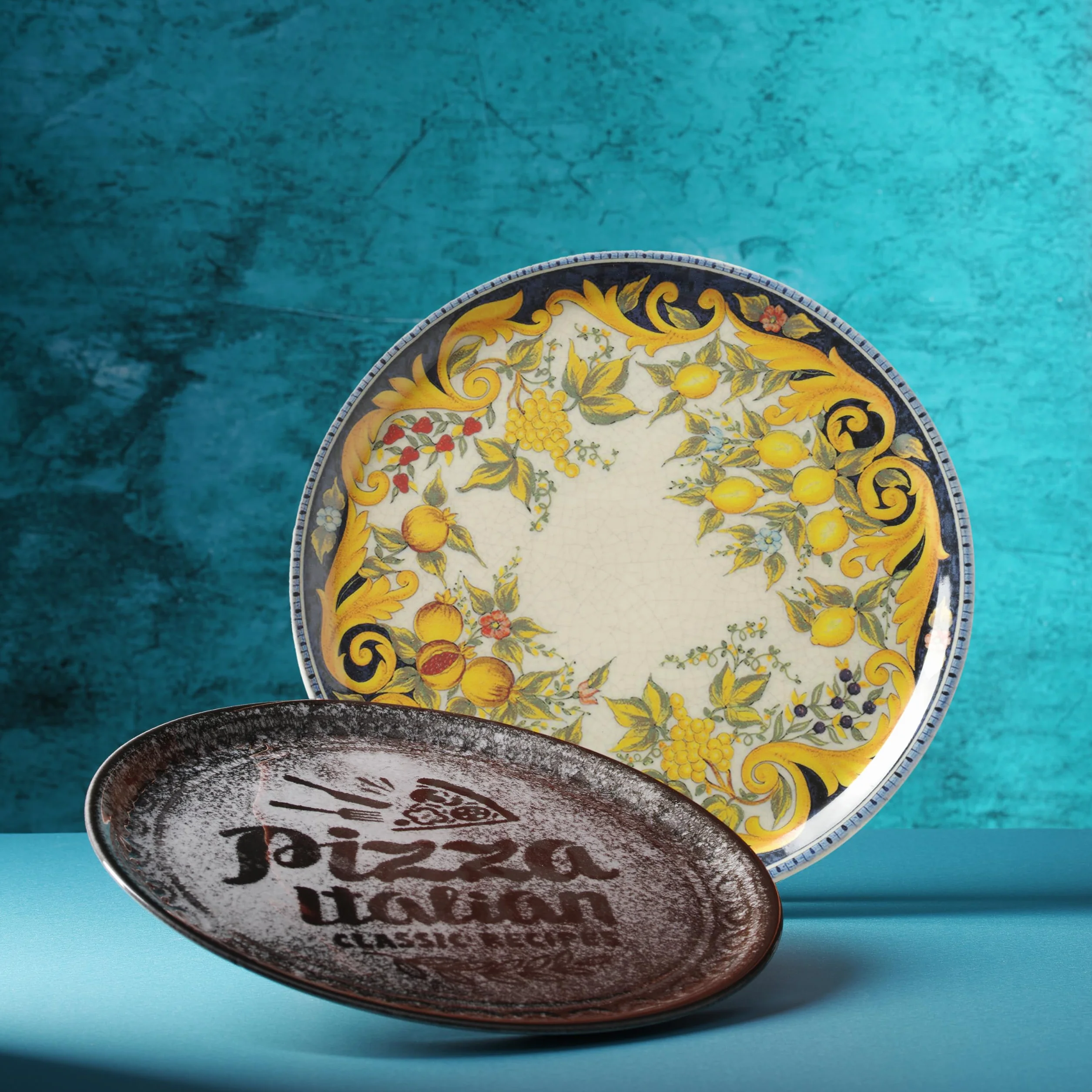 Hendi porcelanowy talerz do pizzy 777855 Ø 330 mm odpowiedni do zmywarki i mikrofalowej
