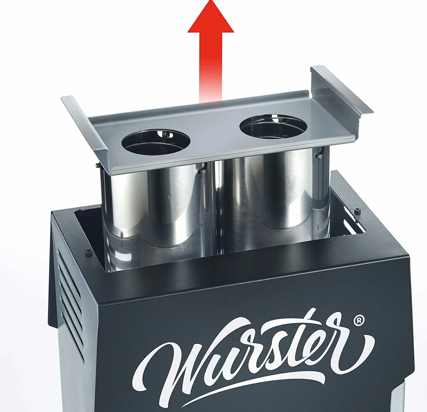 Severin Wurster WT 5005 Urządzenie do grillowania kiełbas 2000 W stal nierdzewna czarne