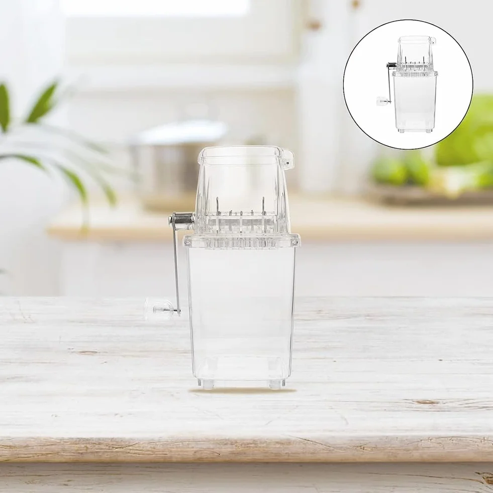 Przenośna ręczna kostkarka do lodów 2 l Ice Crusher Shaver