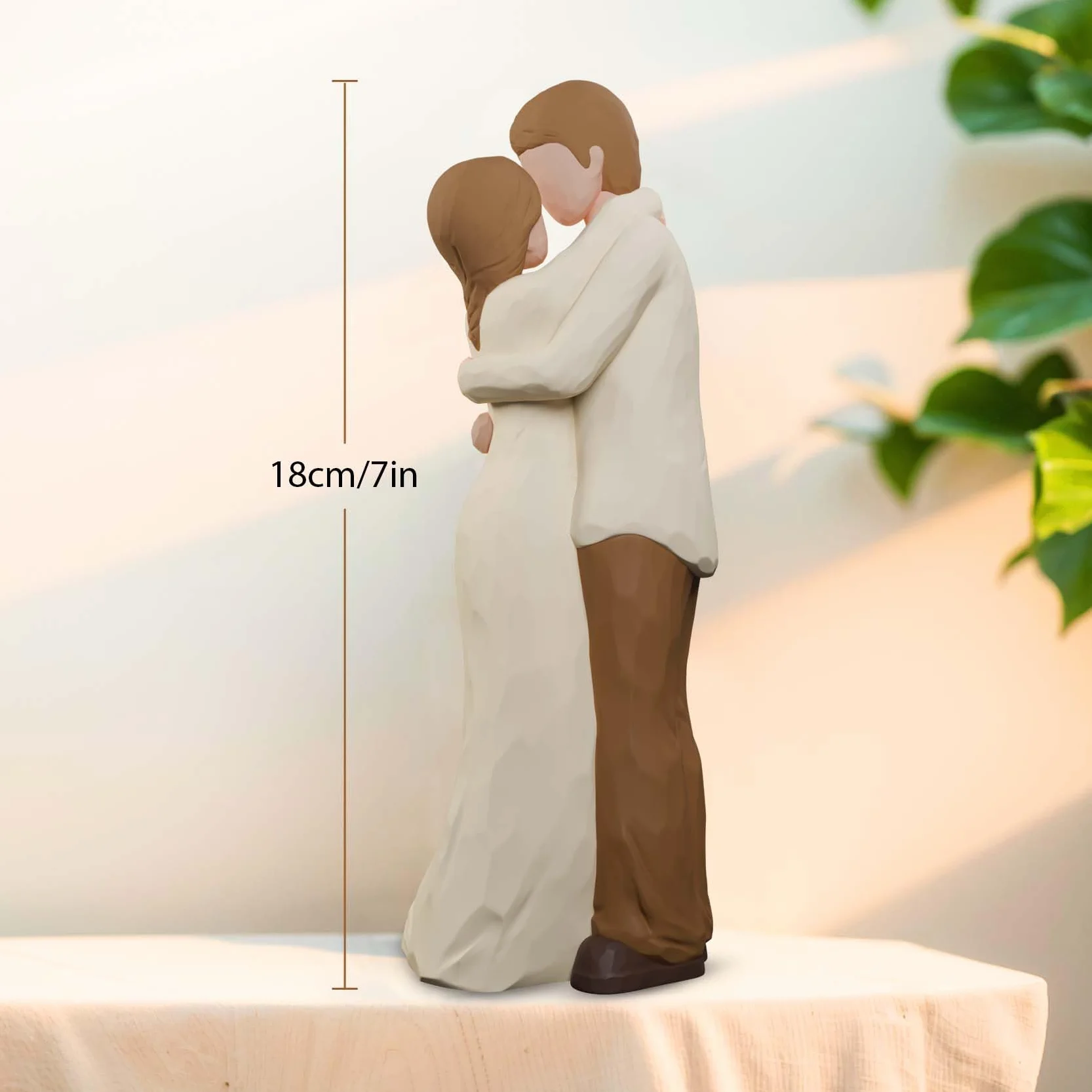 Figurki Pary, Prezent Ślubny Na Zaręczyny, Statua Miłości Na Walentynki