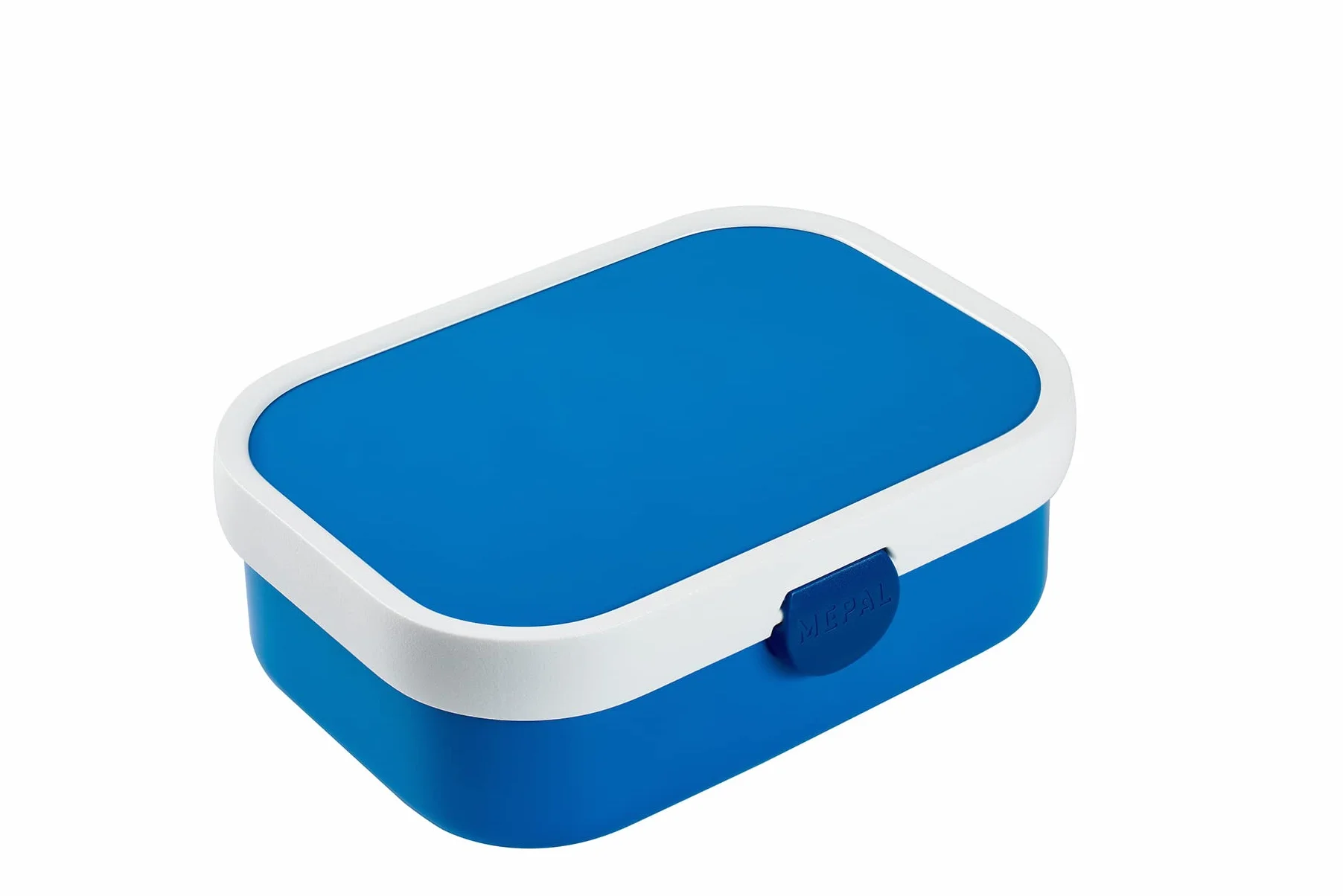 Mepal Pudełko na Lunch dla Dzieci, Pudełko Bento, Pudełko na Przekąski z Zapięciem na Klips, Bez Bpa, Nadaje Się do Mycia w Zmywarce, 750 Ml, Niebieskie