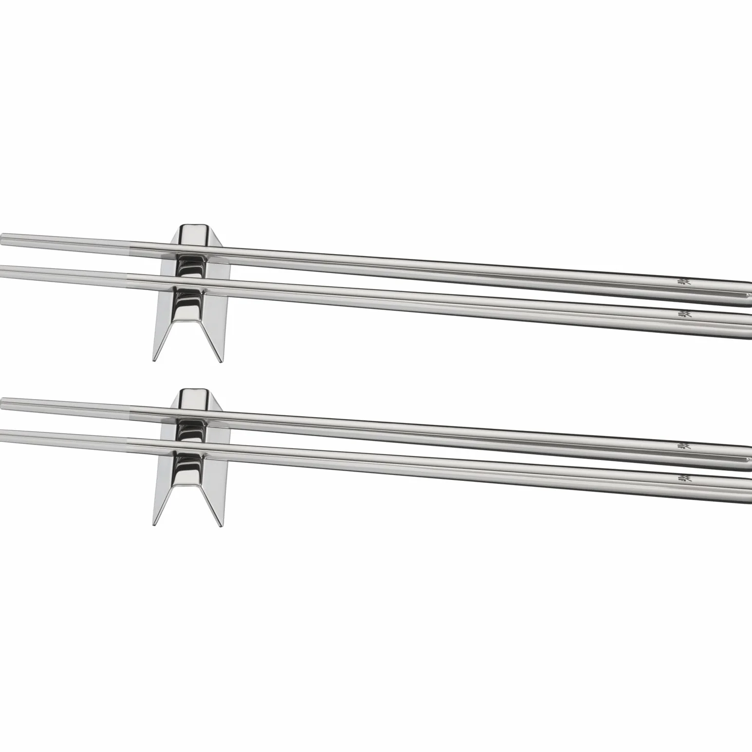 WMF Nuova Chopstick 6-częściowy zestaw pałeczek do jedzenia, stal nierdzewna Cromargan, polerowana, do zmywarki