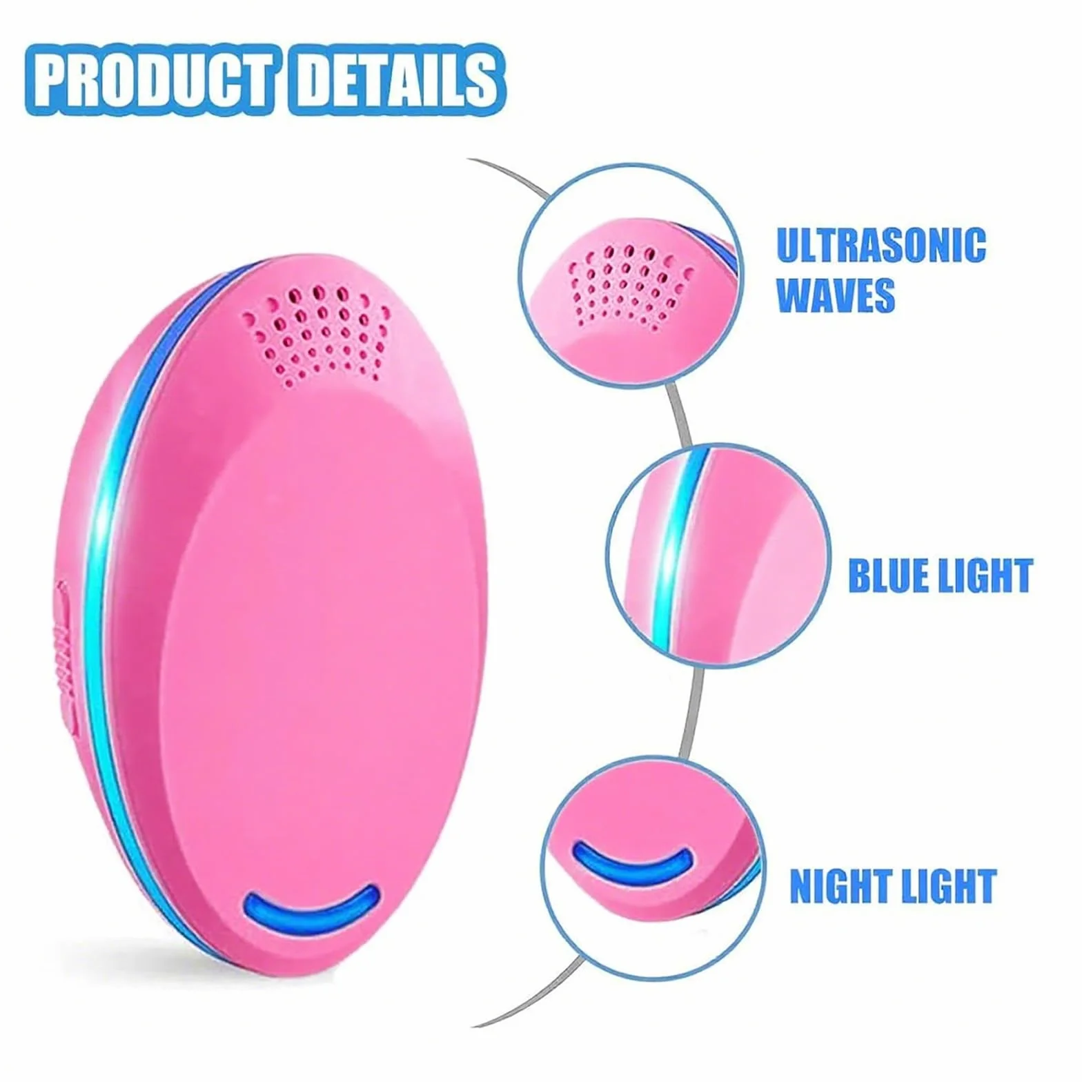 Pink 3 Pack Easy to Use Indoor
