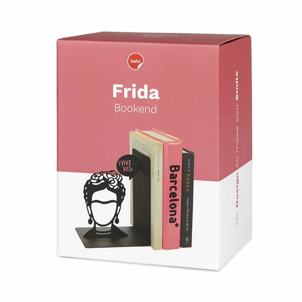 balvi Podpórka do książek Frida czarna dekoracyjna figurka 17 cm
