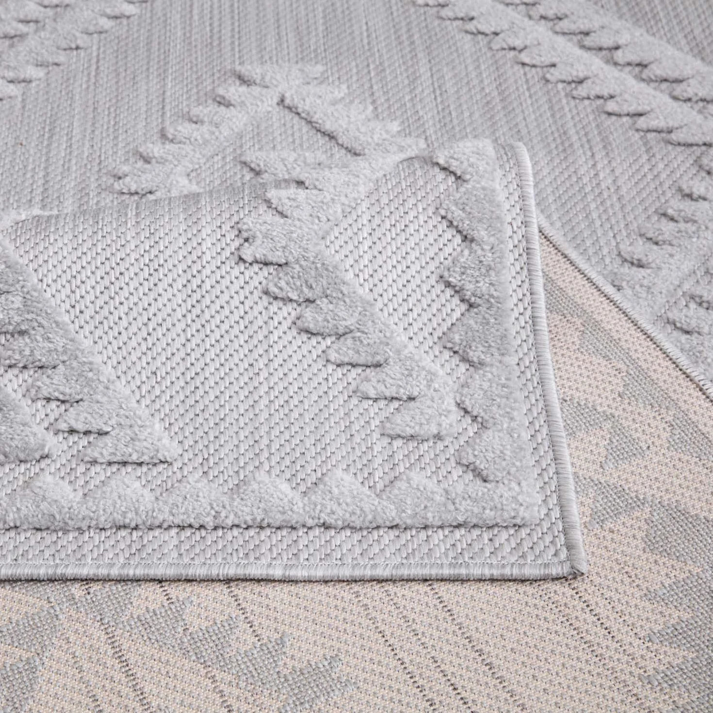 carpet city Dywan do wnętrz i na zewnątrz – 60 x 110 cm – do użytku wewnątrz i na zewnątrz – odporny na warunki atmosferyczne, na balkon, taras, do korytarza, kuchni – dywan do salonu – wysoka