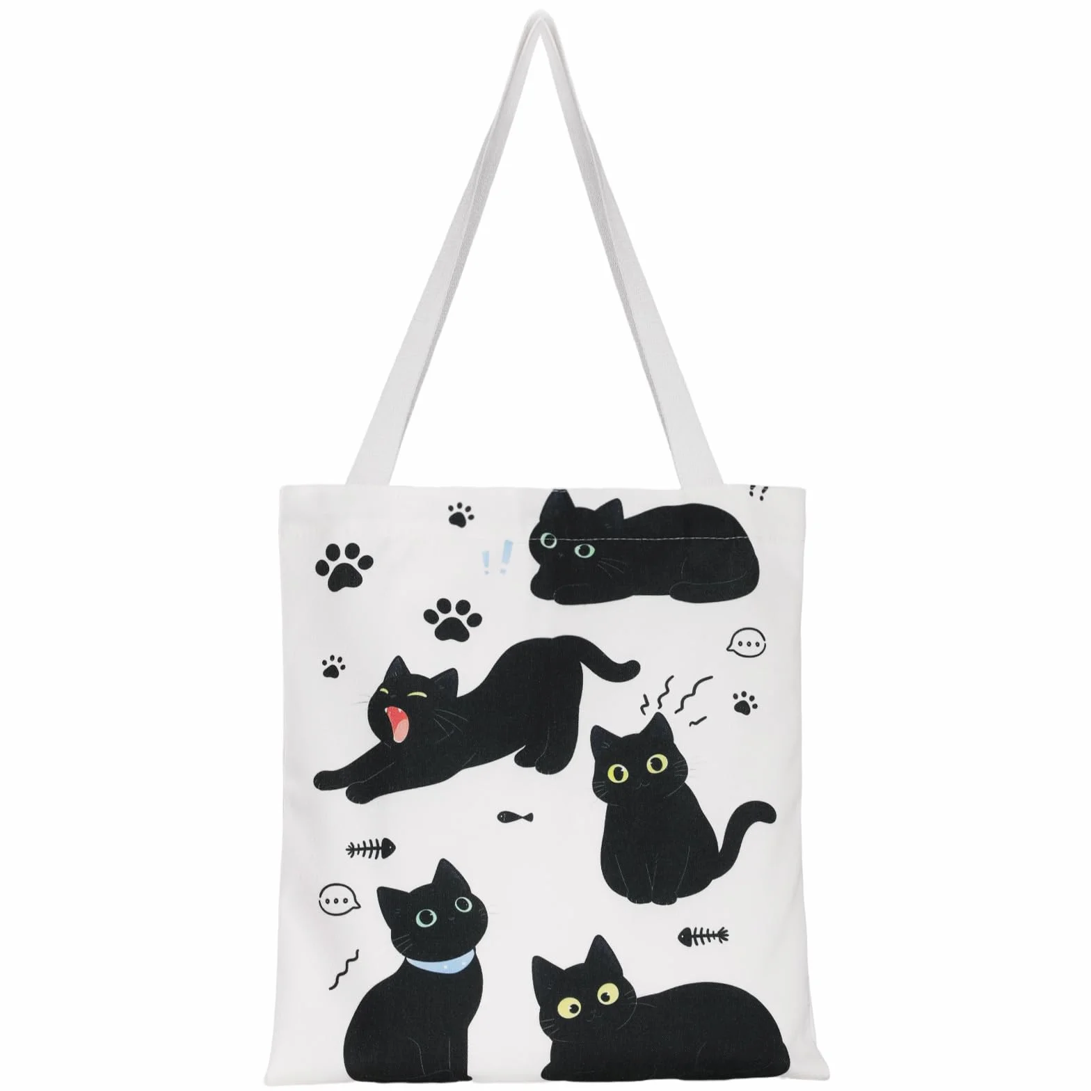 Torba płócienna z zamkiem błyskawicznym 38x34,5 cm bawełniana składana