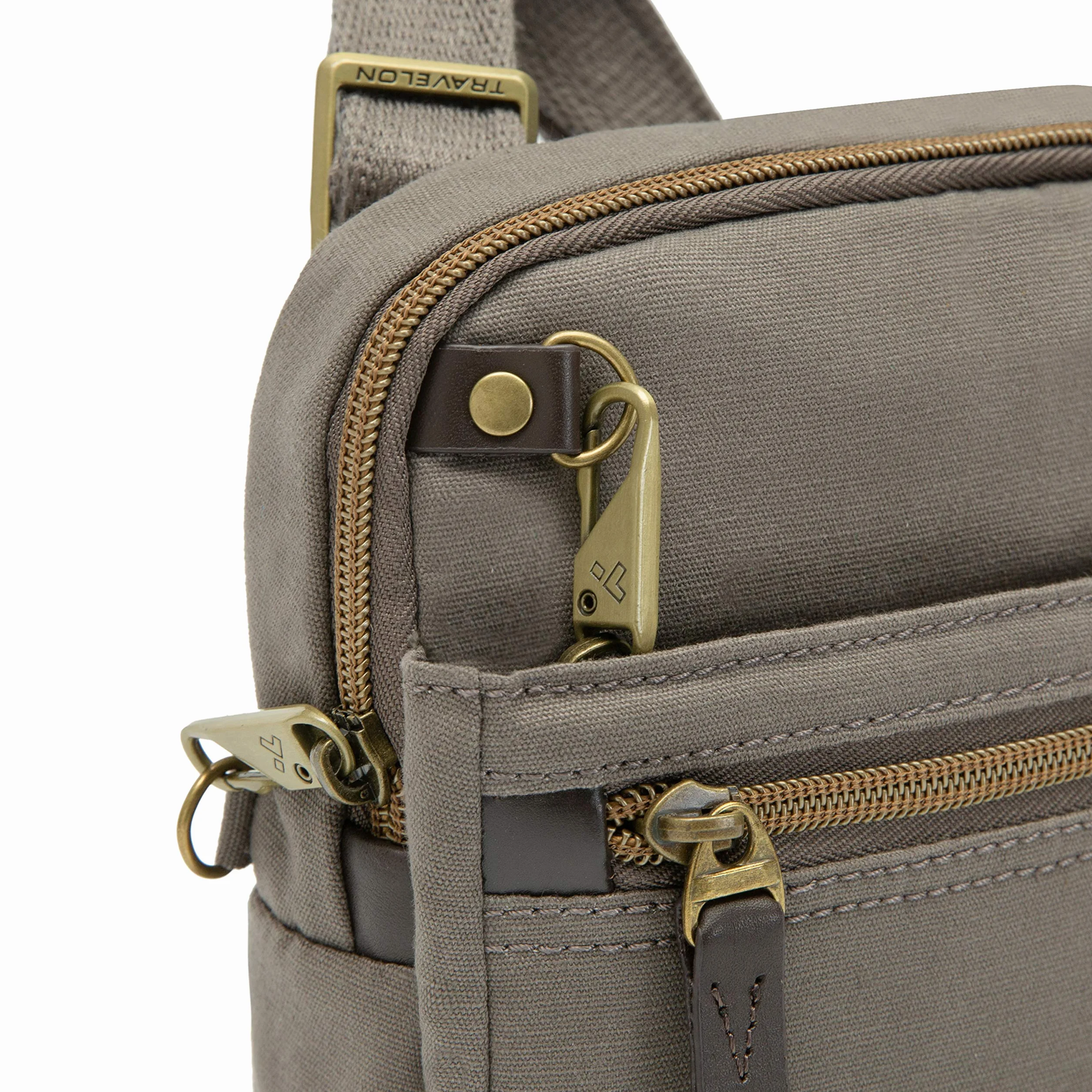 Travelon Torebka podróżna tote Uniseks Travelon Anti-theft Courier Small N/s Slim