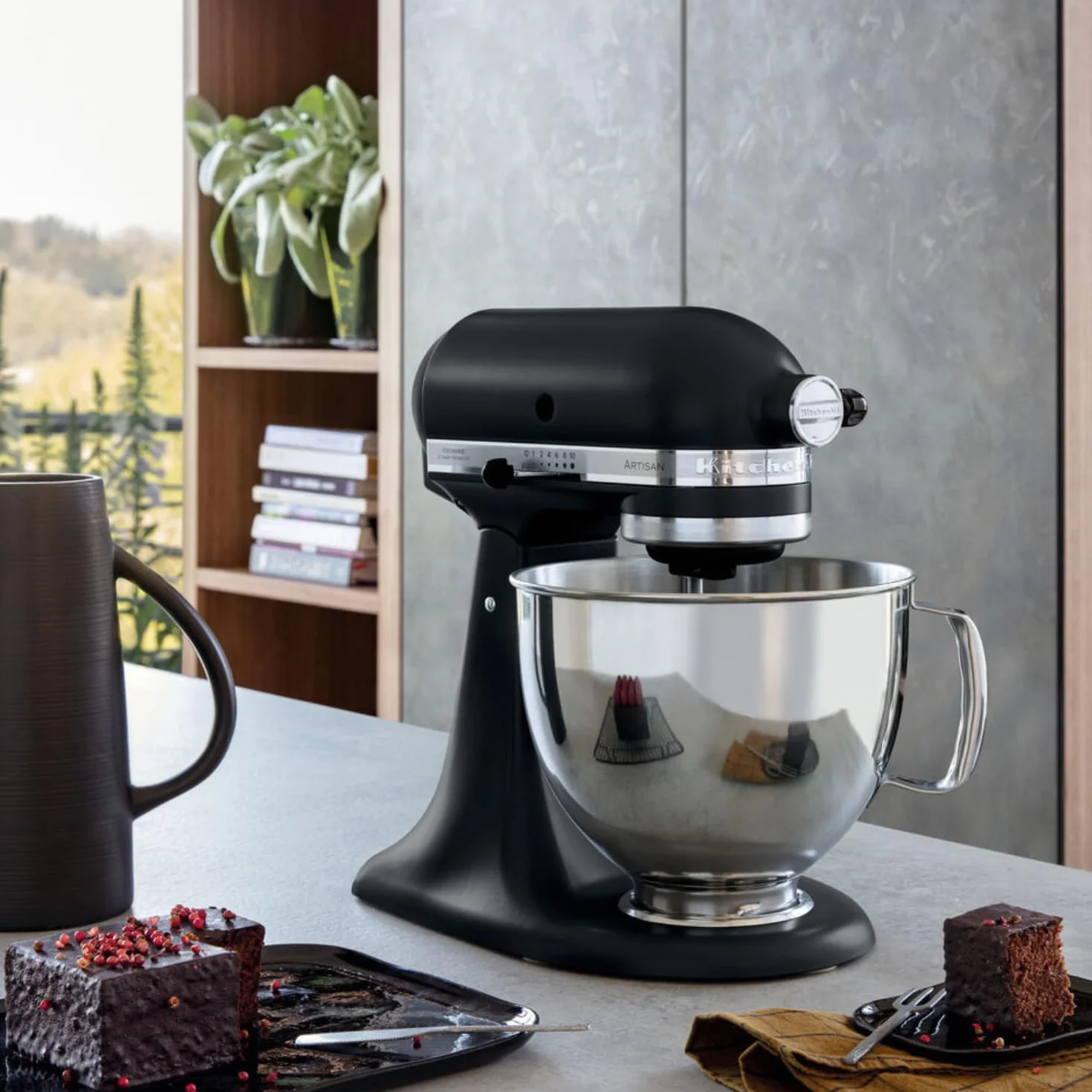 KitchenAid Artisan Mikser stojący 4,8 l czarny matowy 5KSM125EBM