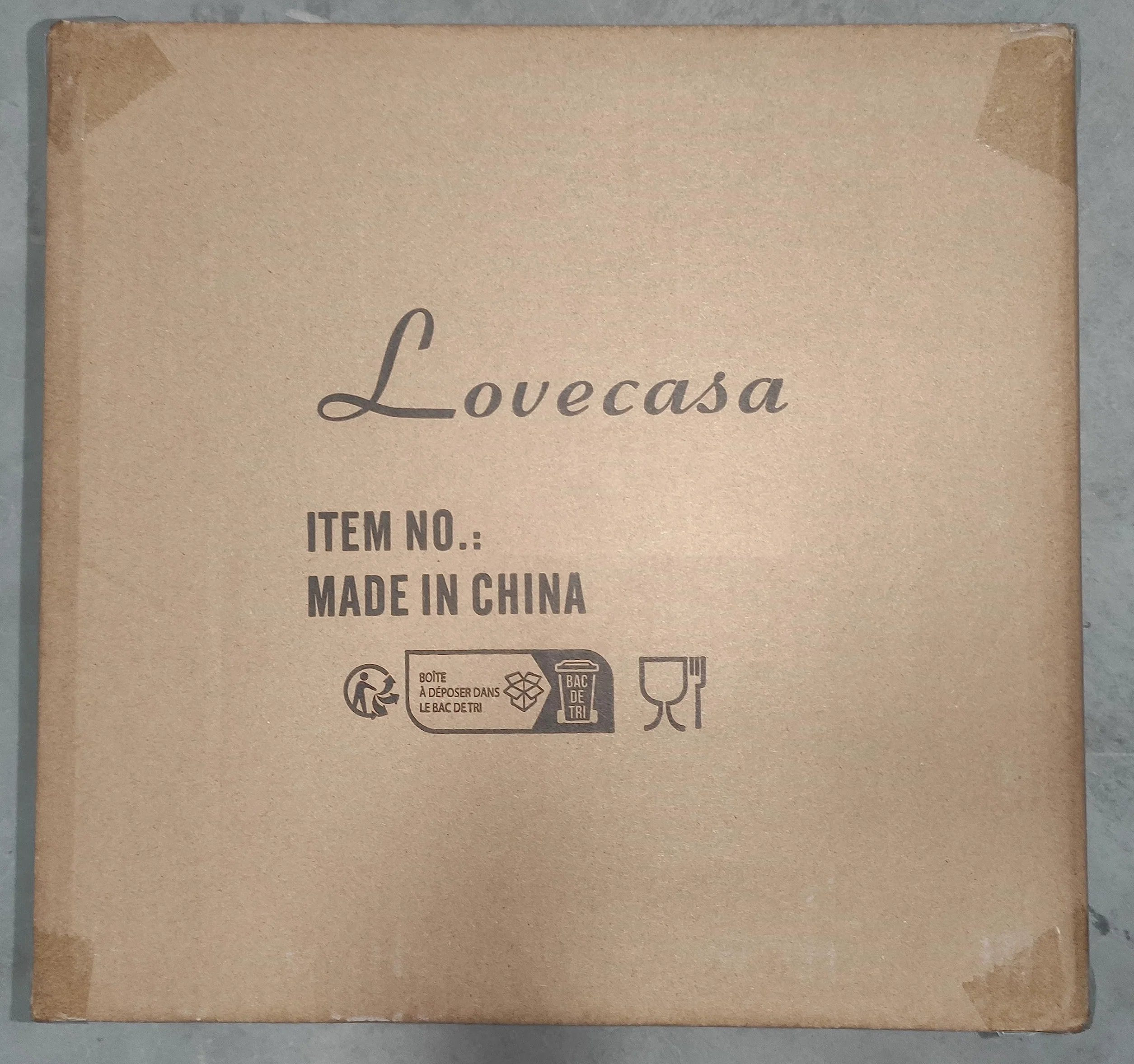 LOVECASA, Seria Sweet, Talerze do Zupy, Porcelana, Głęboki Talerz Obiadowy, Talerz do Zupy, Talerz do Przekąsek, dla 6 Osób, Niebieski Zielony