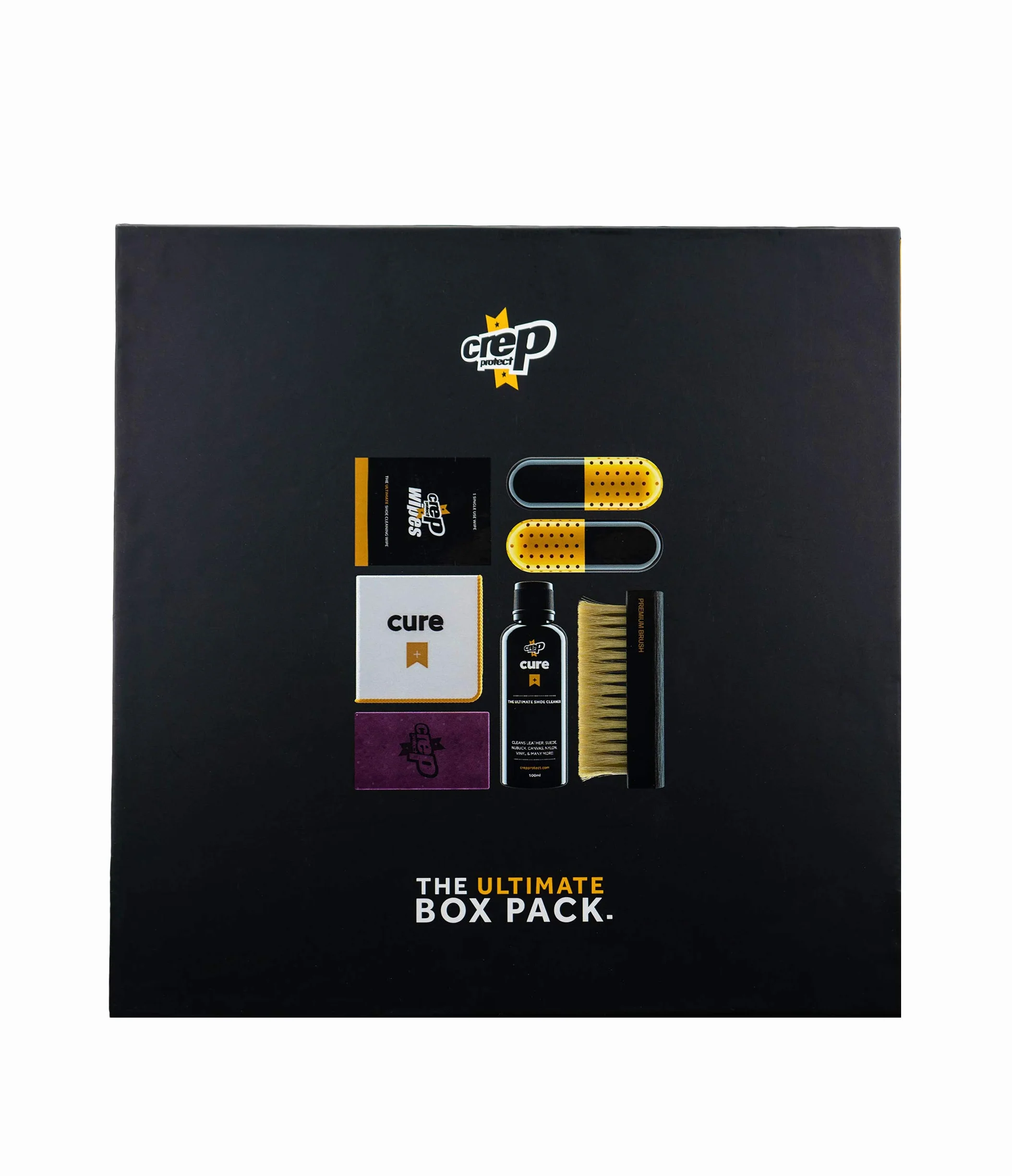 Crep Protect Unisex The Ultimate Shoe Care Box Pack Black
