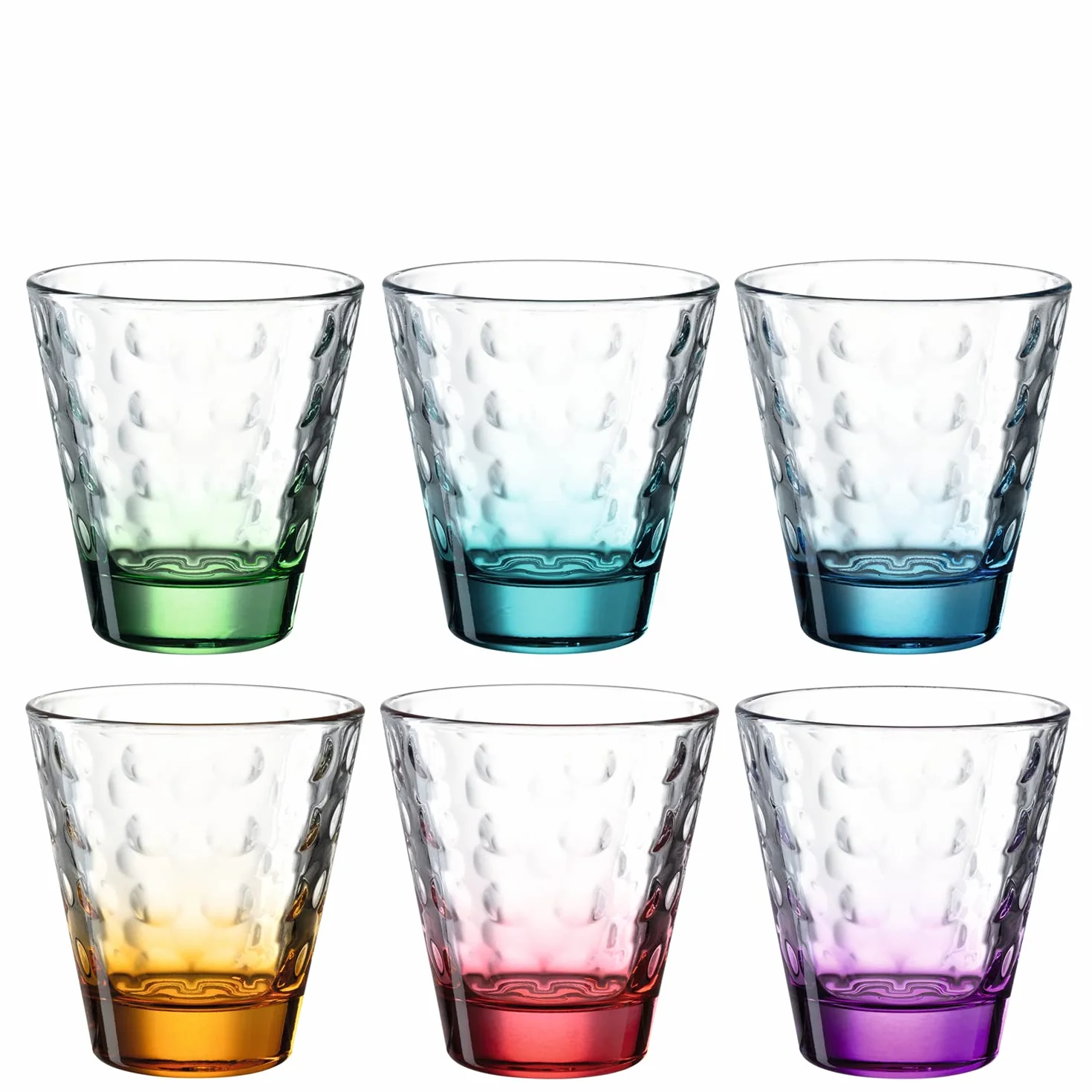 Leonardo Optic zestaw 6 szklanek do wody 215 ml do zmywarki