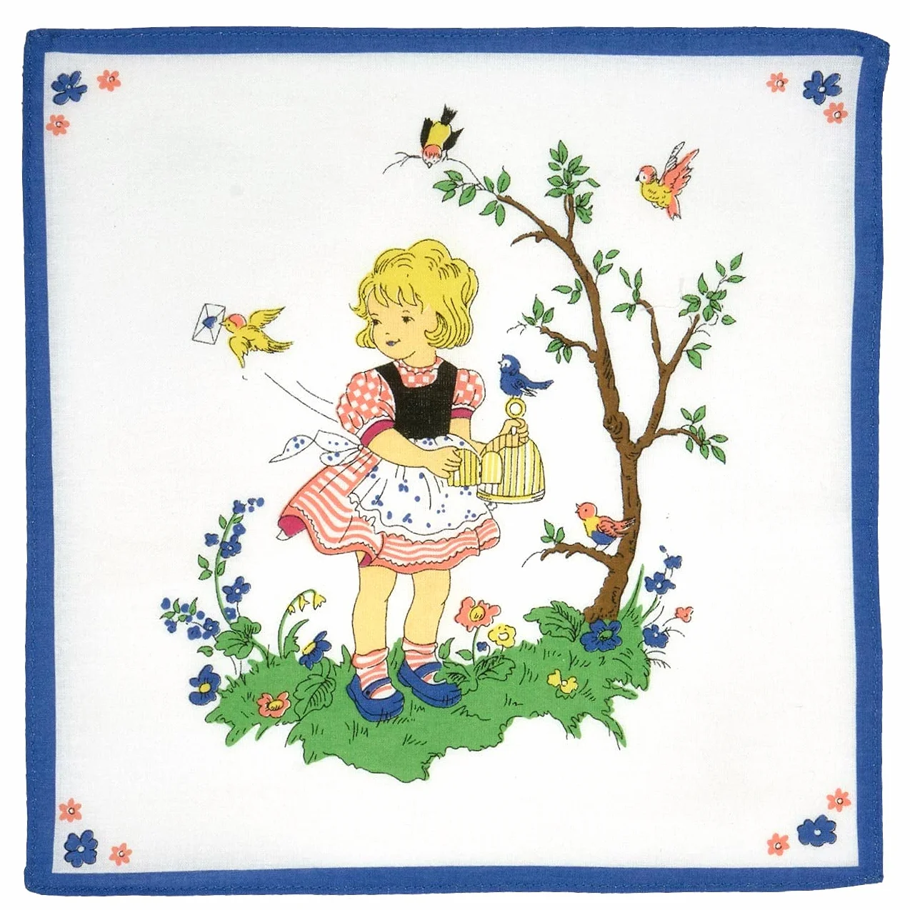 Chusteczki dziecięce 100% bawełny 27 cm x 27 cm Różne wzory