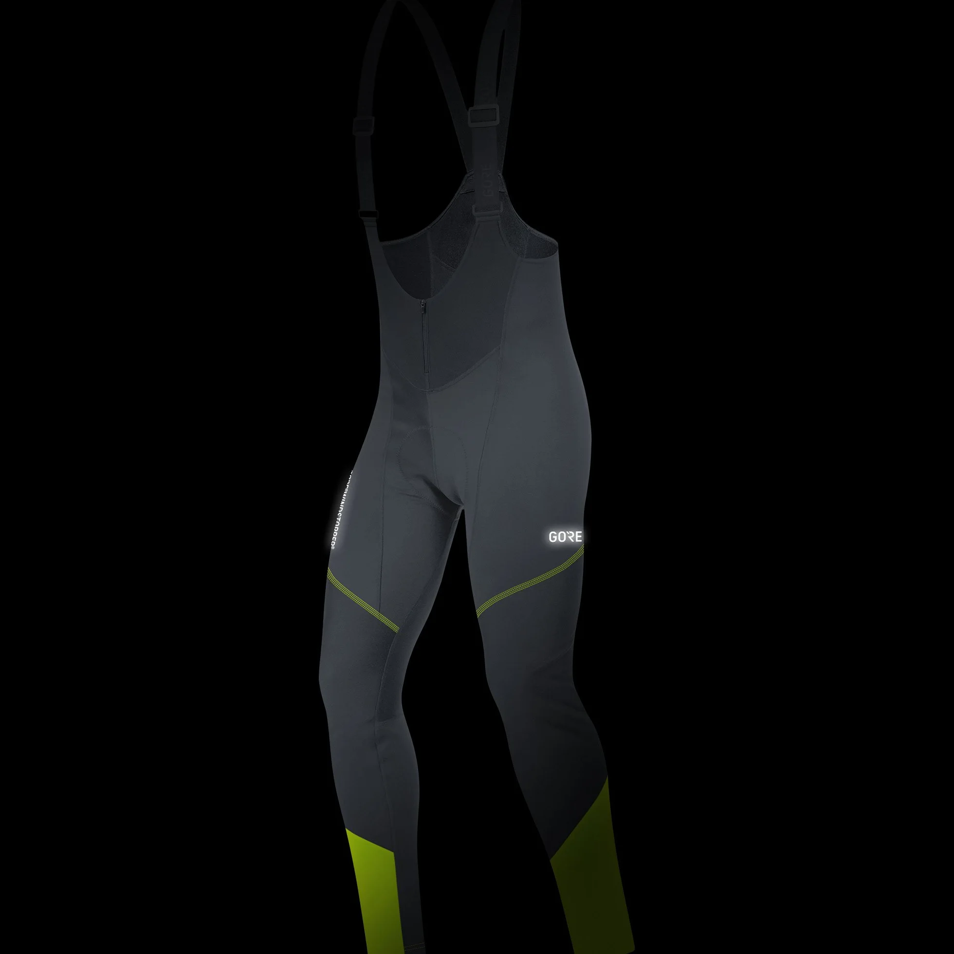 GORE WEAR C3 GWS Bib Tights+ - Spodnie Rowerowe na Szelkach Bib Mężczyźni