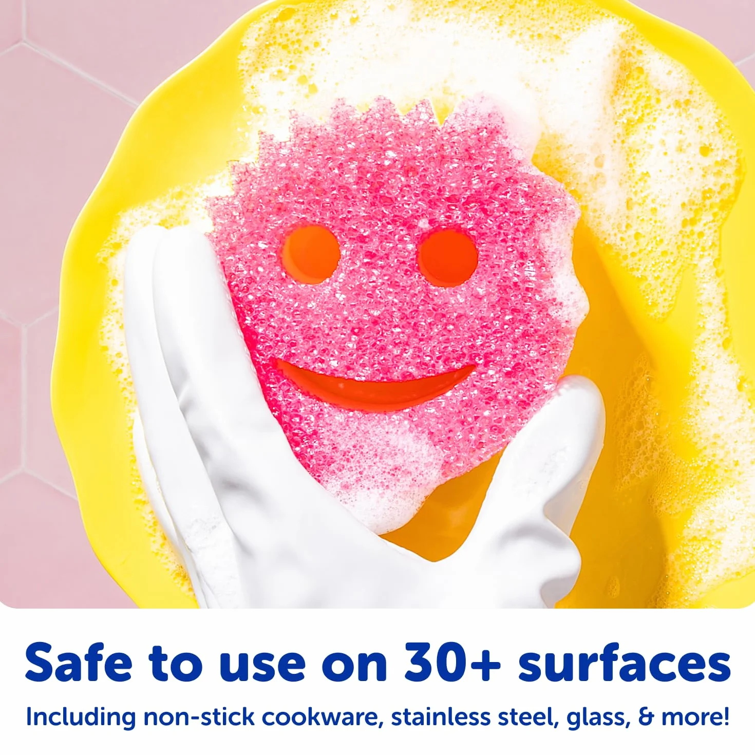 Scrub Daddy Gąbki do Czyszczenia Wielokolorowy 3 sztuki