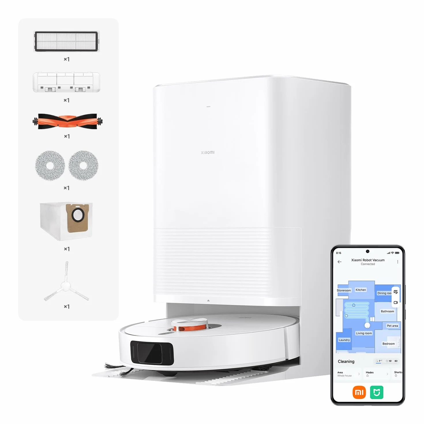 Xiaomi Robot Vacuum X20 Pro EU
