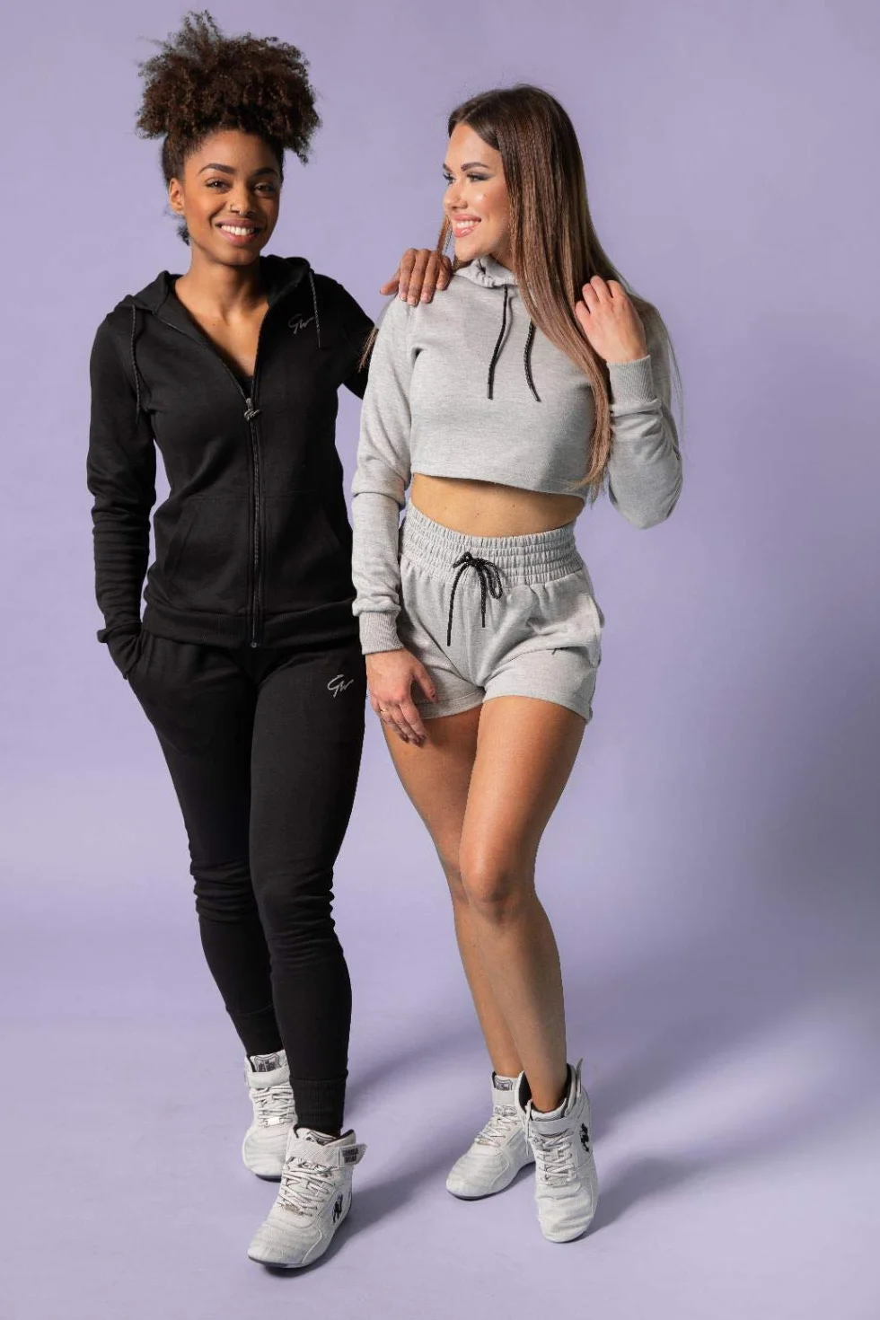 Gorilla Wear Pixley Zipped Hoodie - czarna - lekka funkcjonalna górna część sweter z zamkiem błyskawicznym do uprawiania sportu, na co dzień, na czas wolny, trening, wygodna, oddychająca, z bawełny i