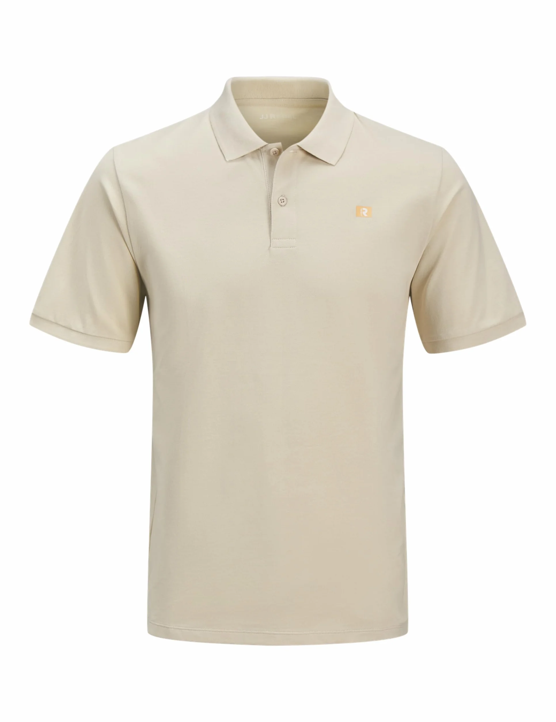 Jrebflag Rebel Logo Polo Ss, Moonbeam, L