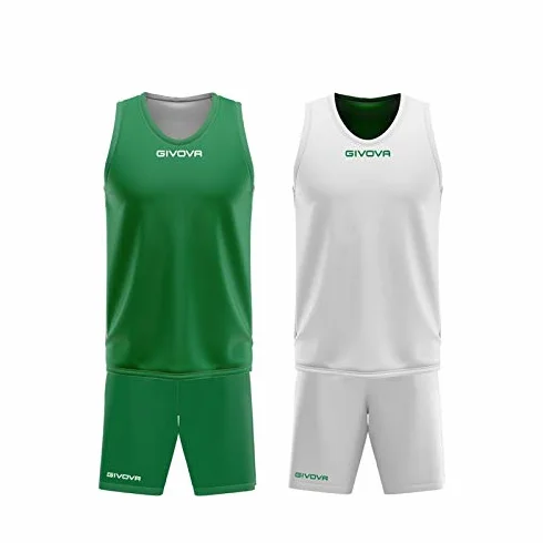 Givova, zestaw double, zielony/biały, 3XL