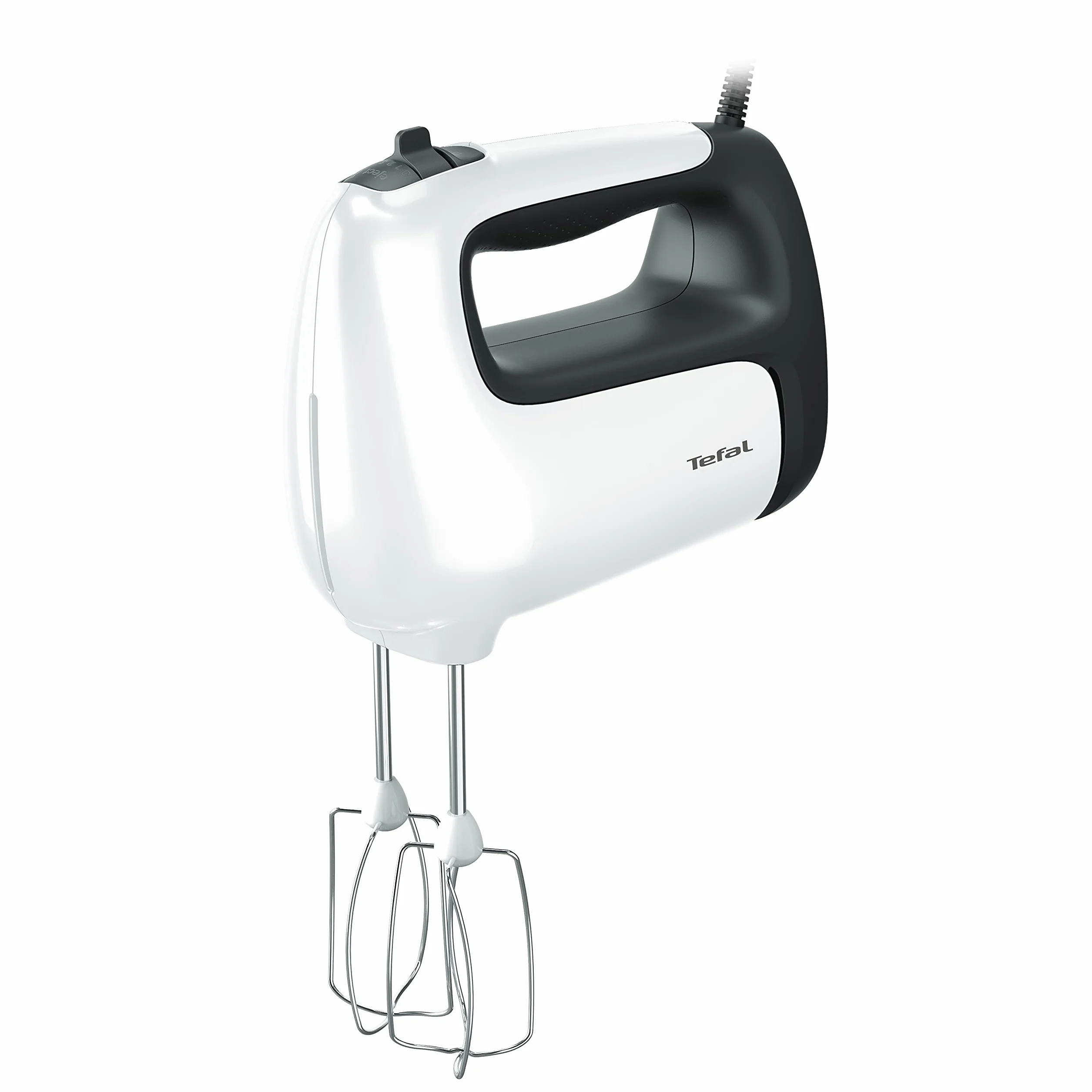 TEFAL Prep'Mix+ HT4621 Mikser ręczny, 500W, 5 prędkości, Funkcja Turbo, Metalowa końcówka blendująca, Mieszadła ze stali nierdzewnej