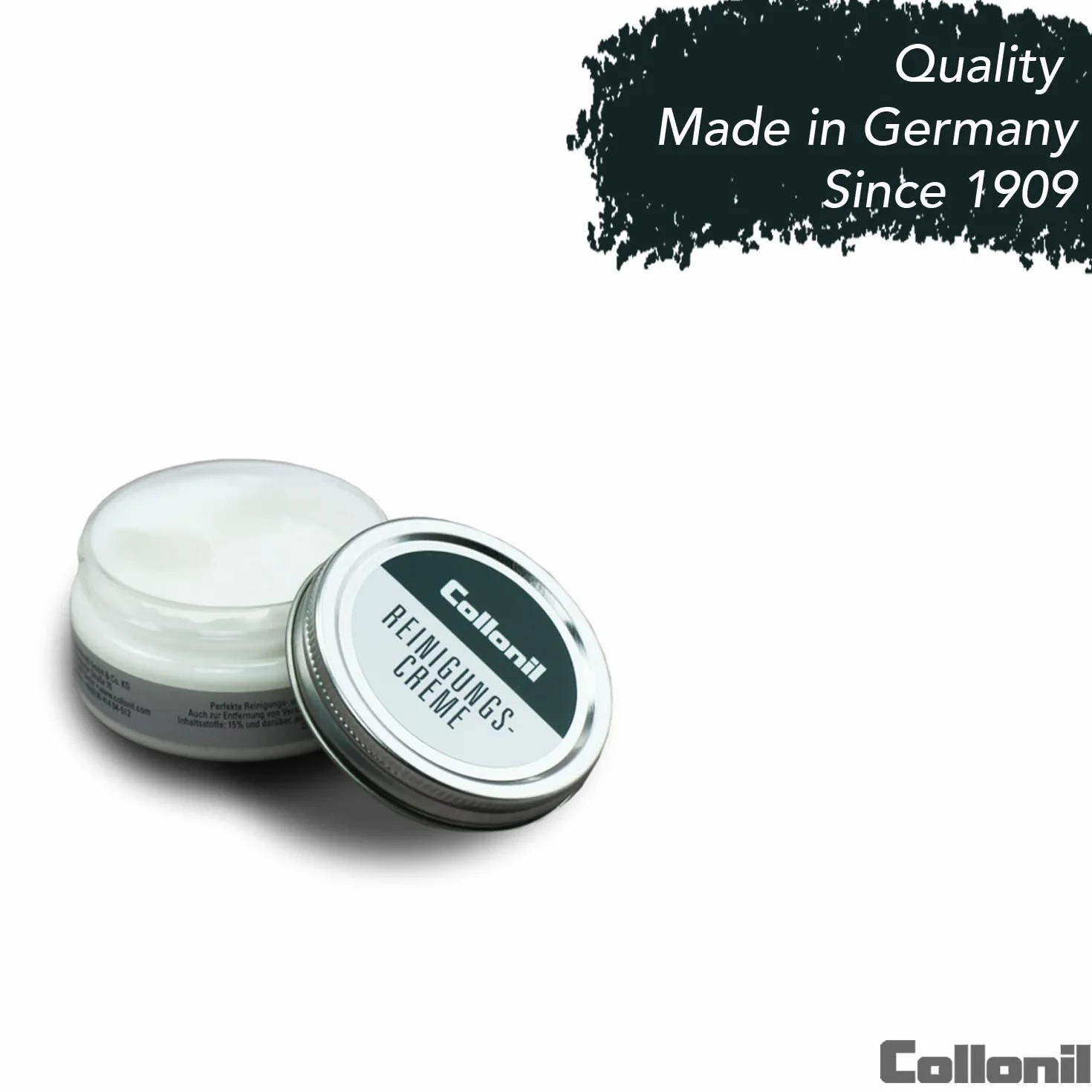 Collonil Krem do czyszczenia podeszwy, wkładki do butów, bezbarwny, 60 ml, Przezroczysty, neutralny, jeden rozmiar