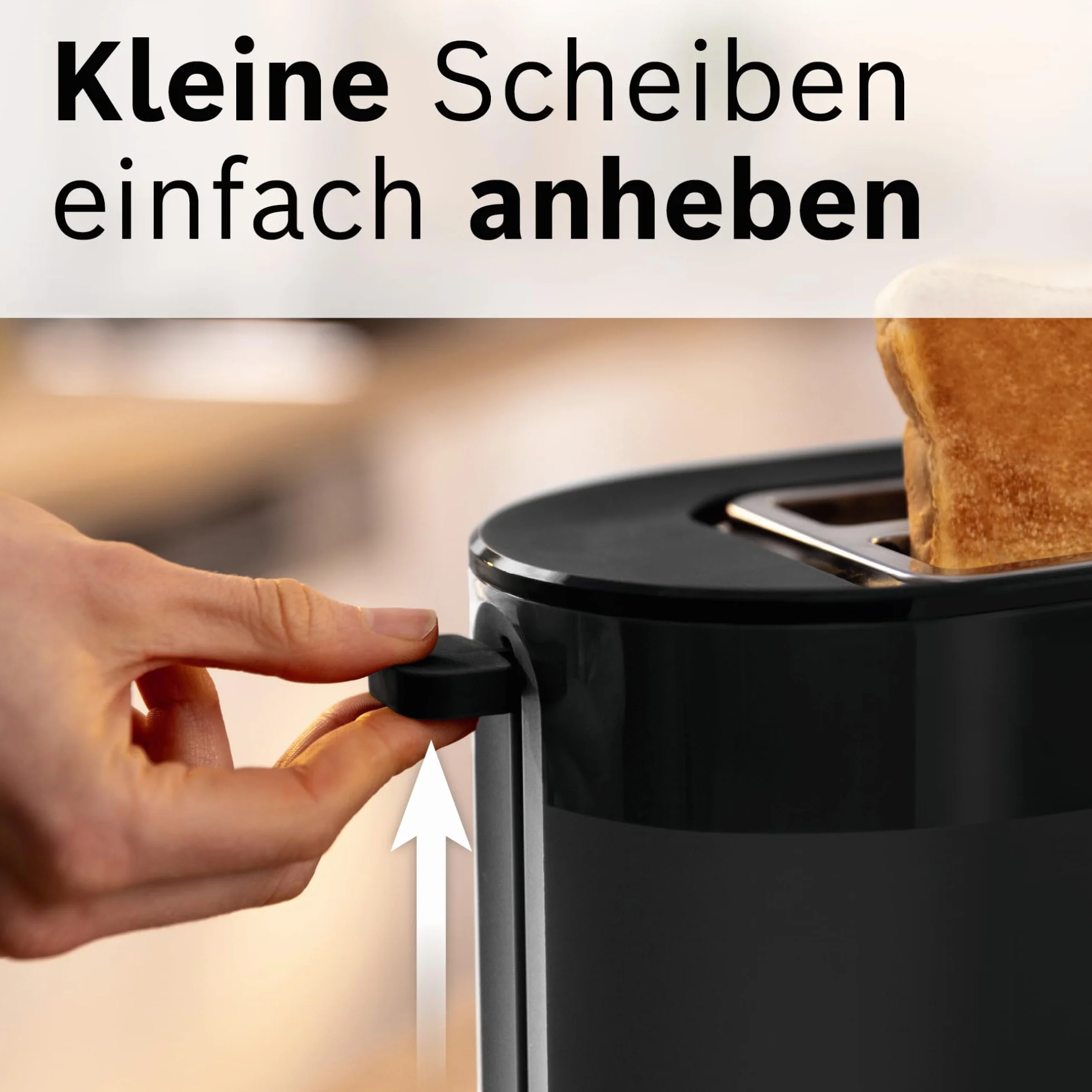 Bosch MyMoment TAT2M123 toster kompaktowy 800 W z funkcją rozmrażania i automatycznym wyłączaniem