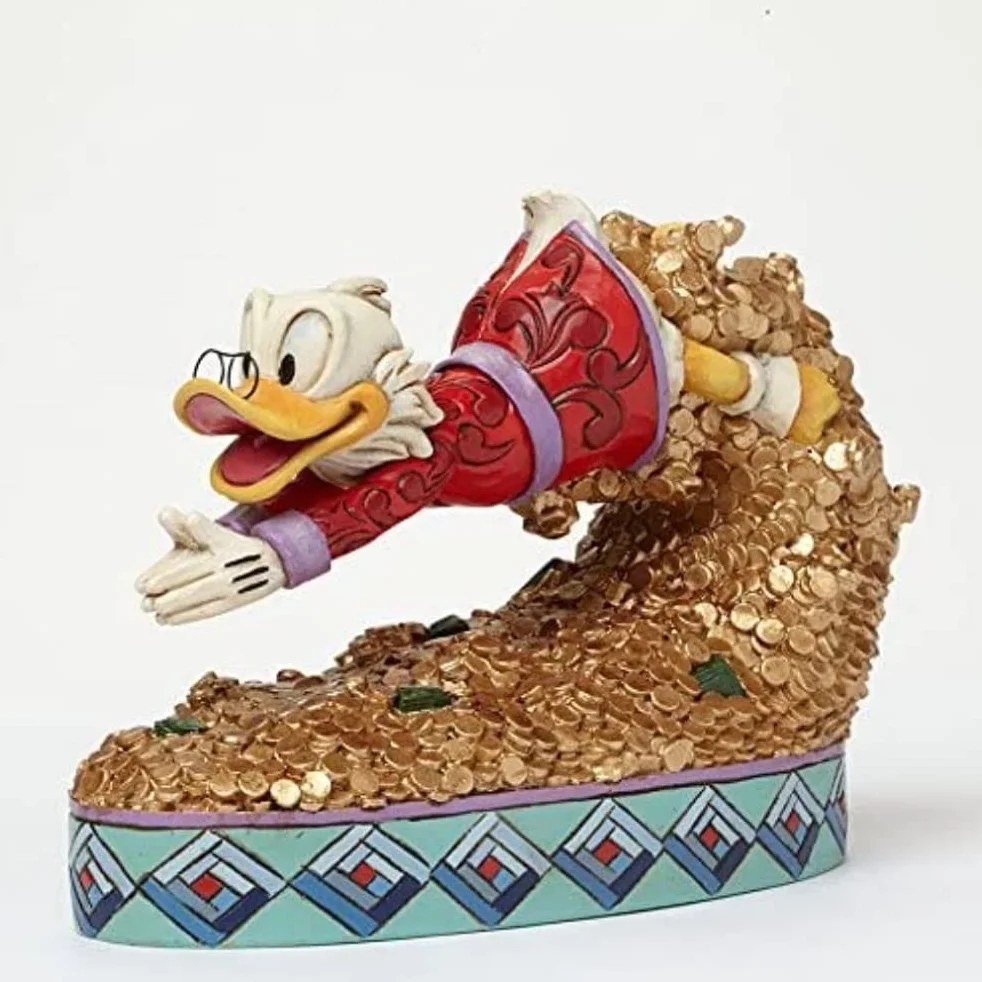 Disney Tradycje Treasure Dive figurka Scrooge McDuck