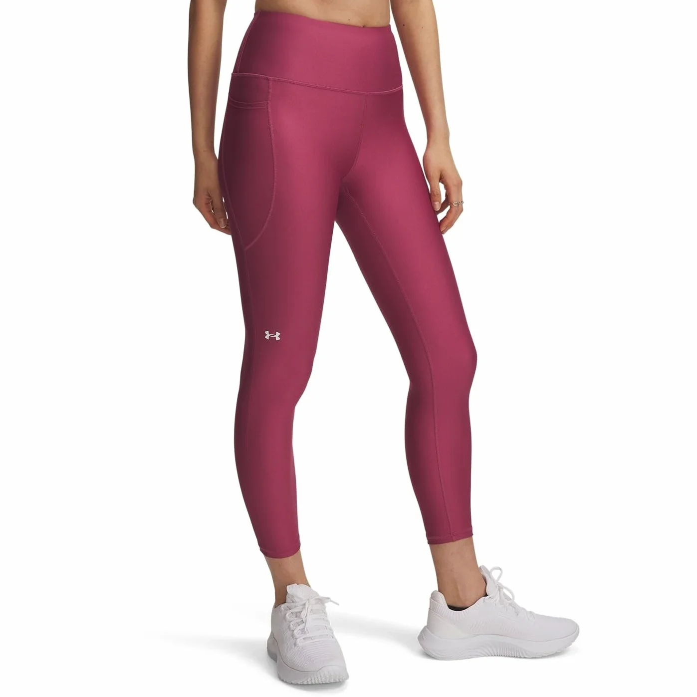 Under Armour Heatgear Armour High No-slip Waistband Ankle Leggings - Leginsy Kobiety