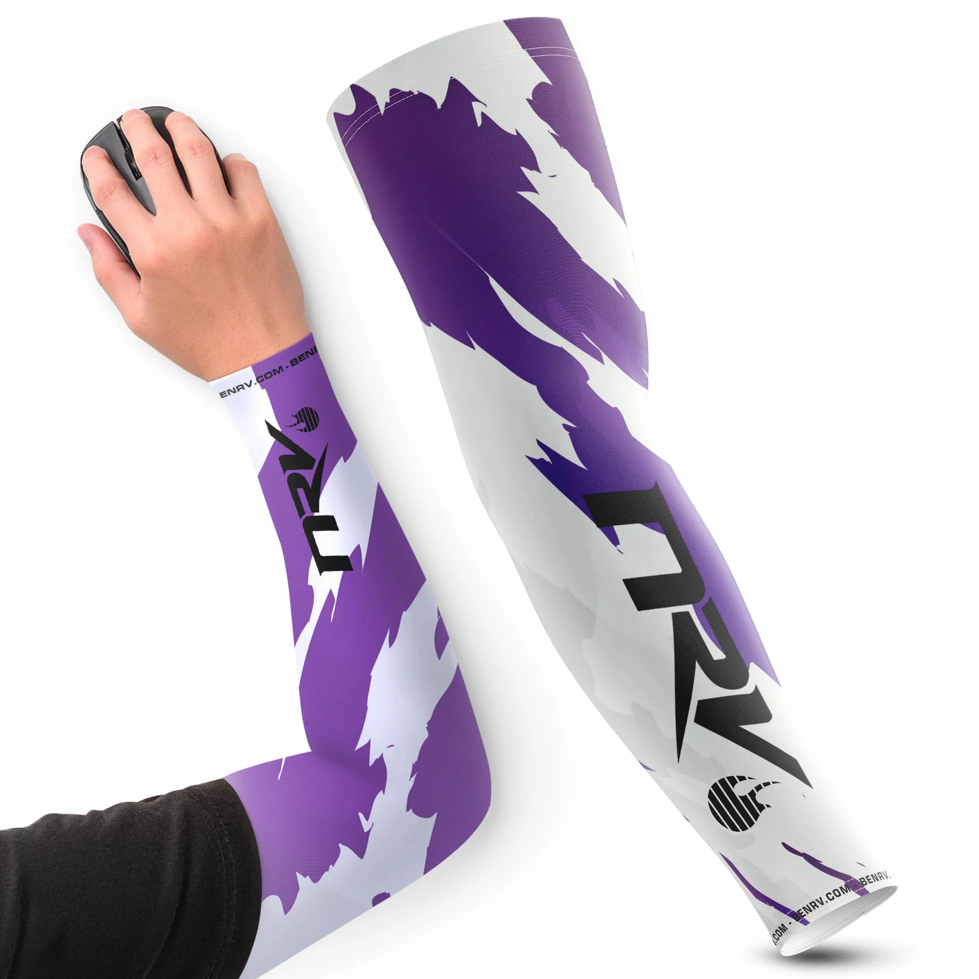 NRV Mankiet kompresyjny do gier e-sportowych (Edycja Camo) - zoptymalizuj swoją grę e-sportową w stylu kamuflażowym - profesjonalnie zaprojektowana - trwała, oddychająca i wolna od tarcia