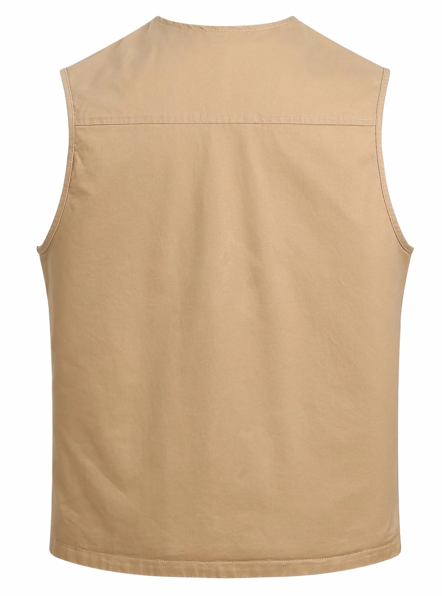 Męska kamizelka sportowa na świeżym powietrzu, lekka, oddychająca kurtka bez rękawów, wypoczynek, kamizelka, polowanie, dziennikarz, fotografia, khaki, 3XL, Khaki, 3XL