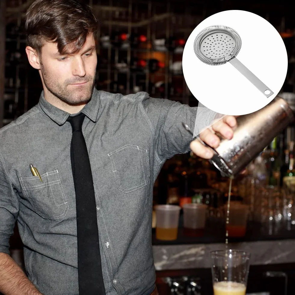 Strainer do koktajli ze stali nierdzewnej sitko barowe