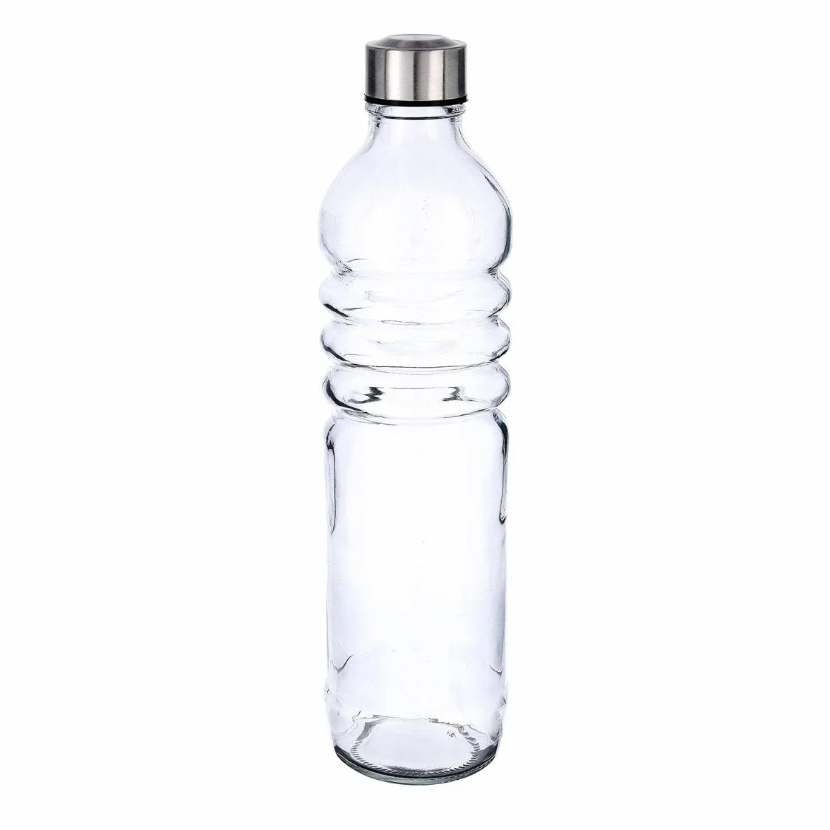 ARC Butelka szklana 1,25 l Relieve Habitat, średnia wielkość