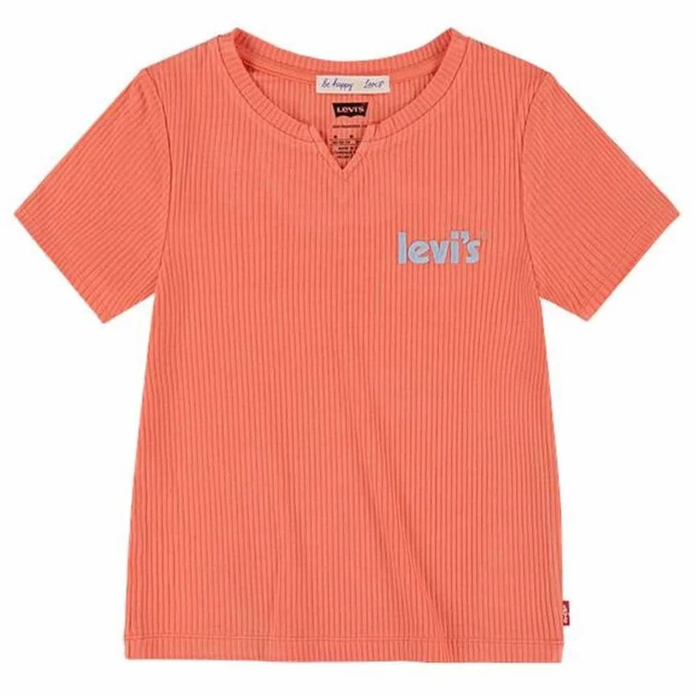 Levi's TEE Dziewczynki Lvg Short Sleeve Notch Baby Tee