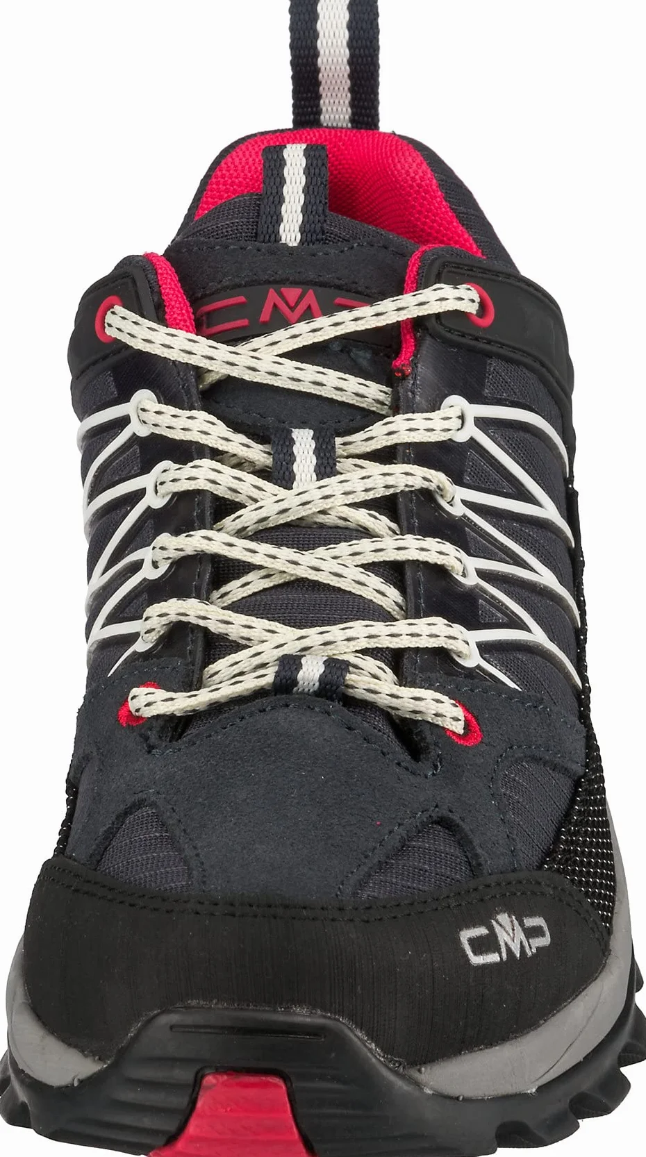 CMP Rigel Low Wmn Shoe Wp półbuty trekkingowe damskie, Antracite Off White, 37 EU